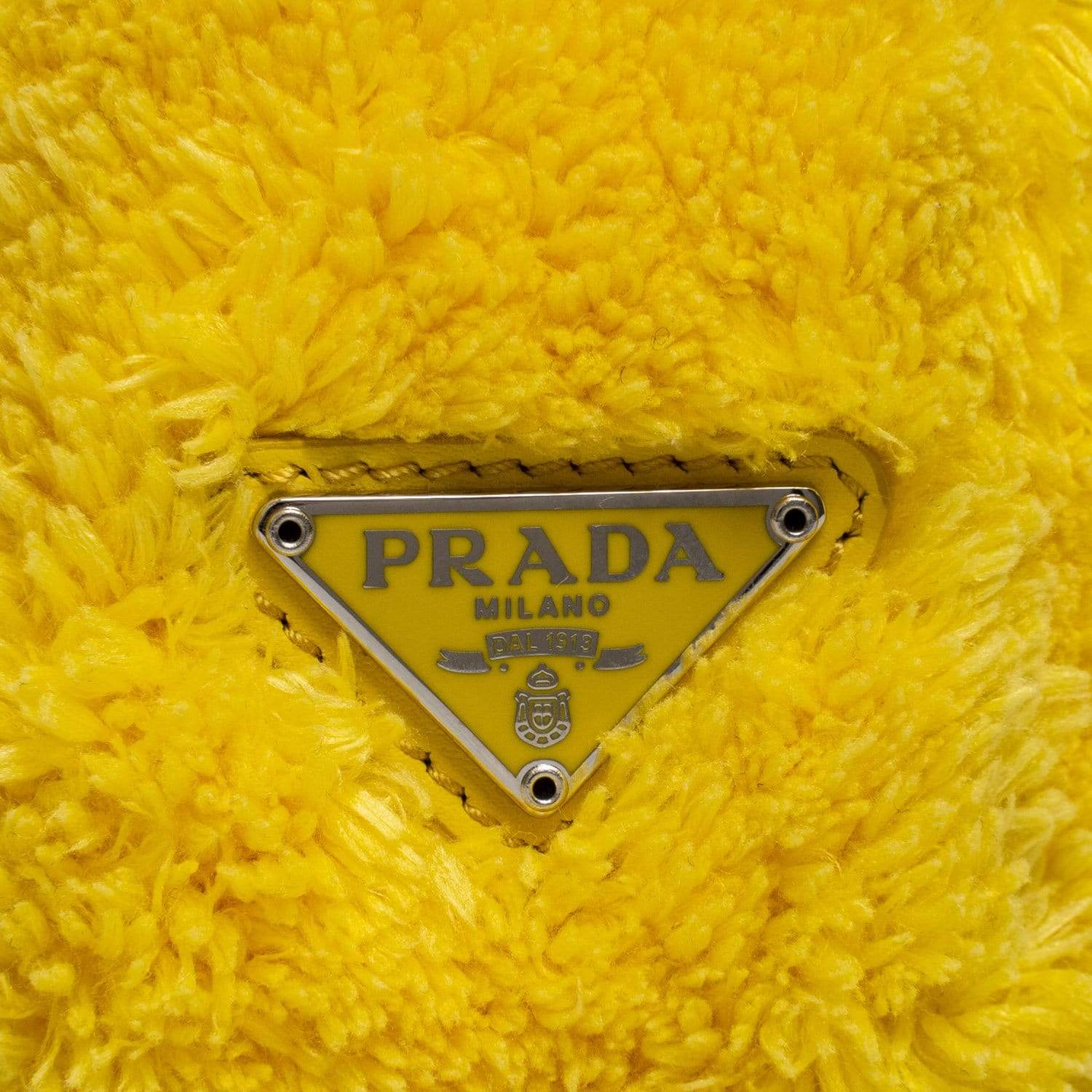 Prada Prada 2000 Re-edition Fluffy Yellow Bag - AWL1656