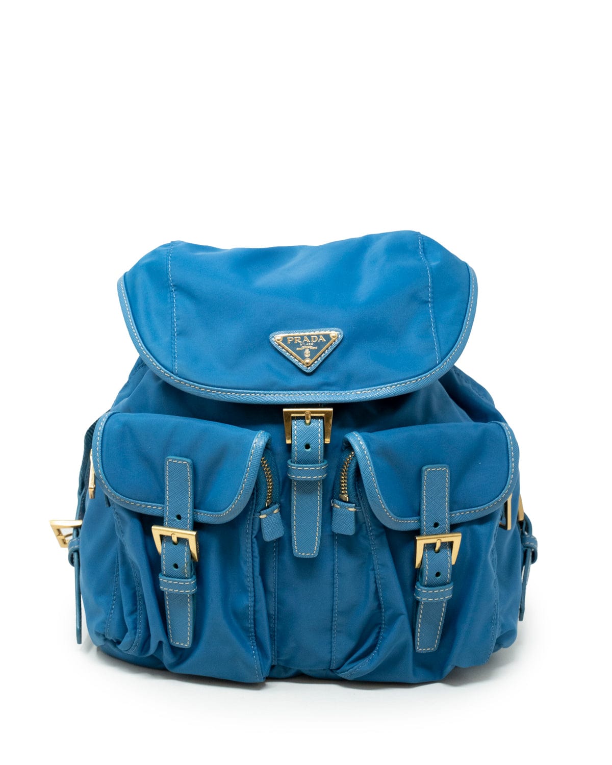 Prada Prada Backpack Blue Nylon - ASL2320