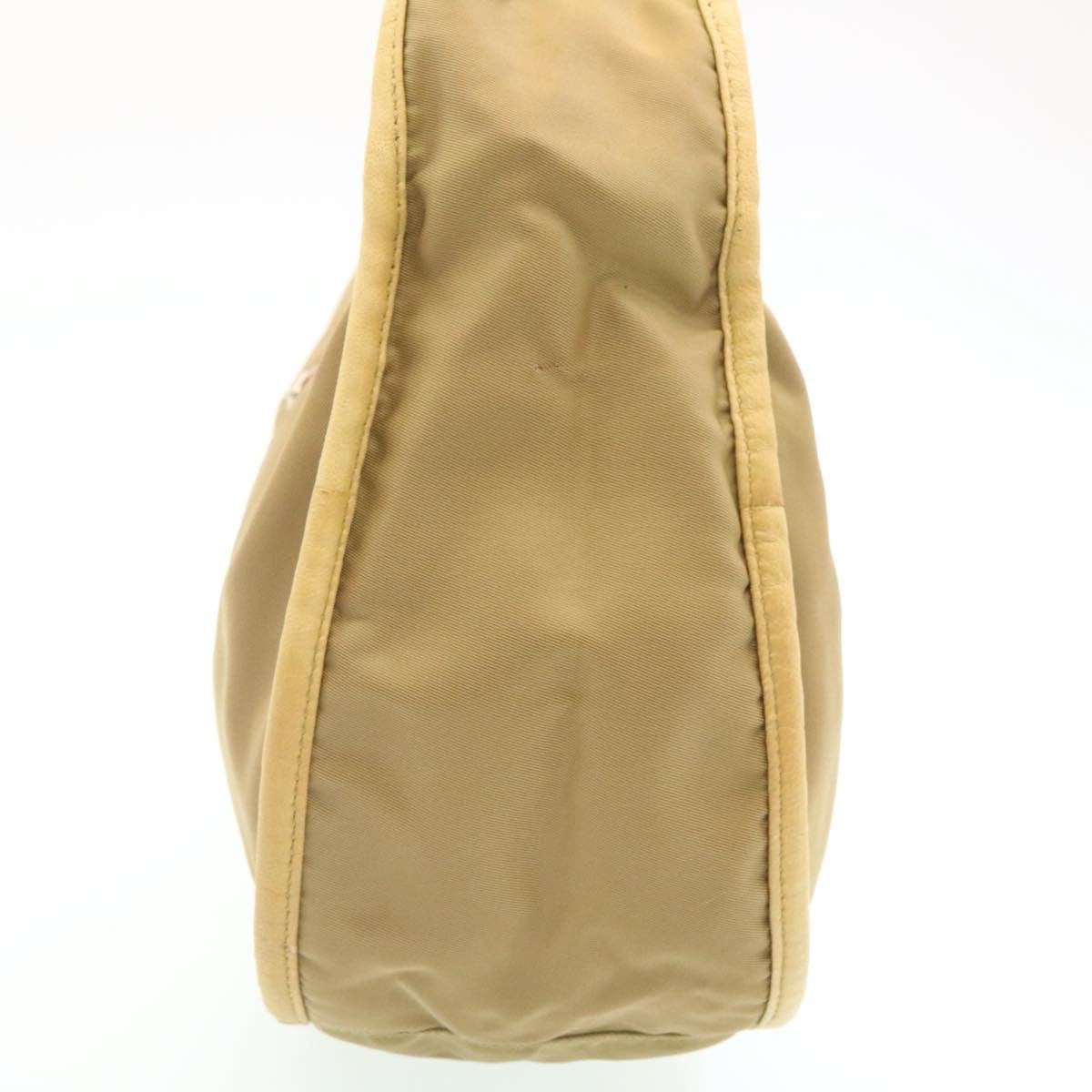 Prada Prada Beige Nylon Shoulder Bag - AWL2103