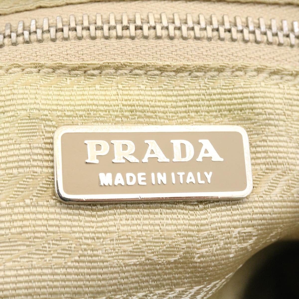 Prada Prada Beige Nylon Shoulder Bag - AWL2103