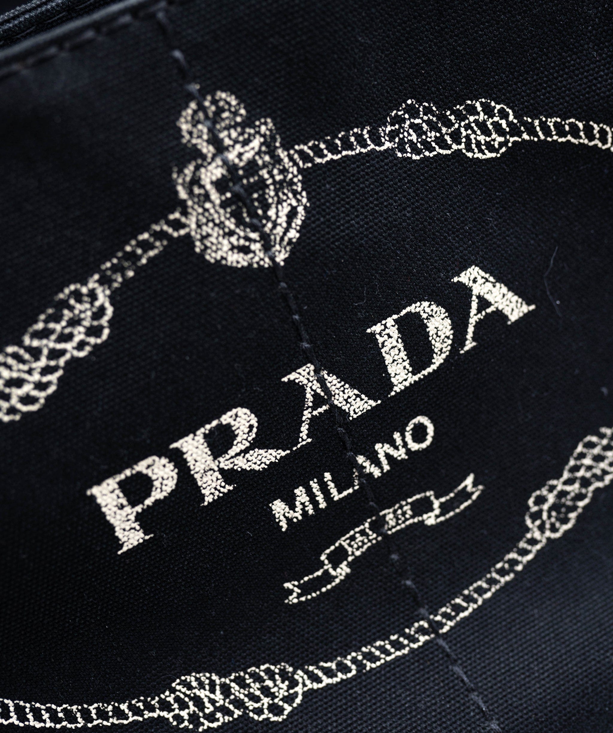 Prada Prada Black Canapa Bag - AWC1405