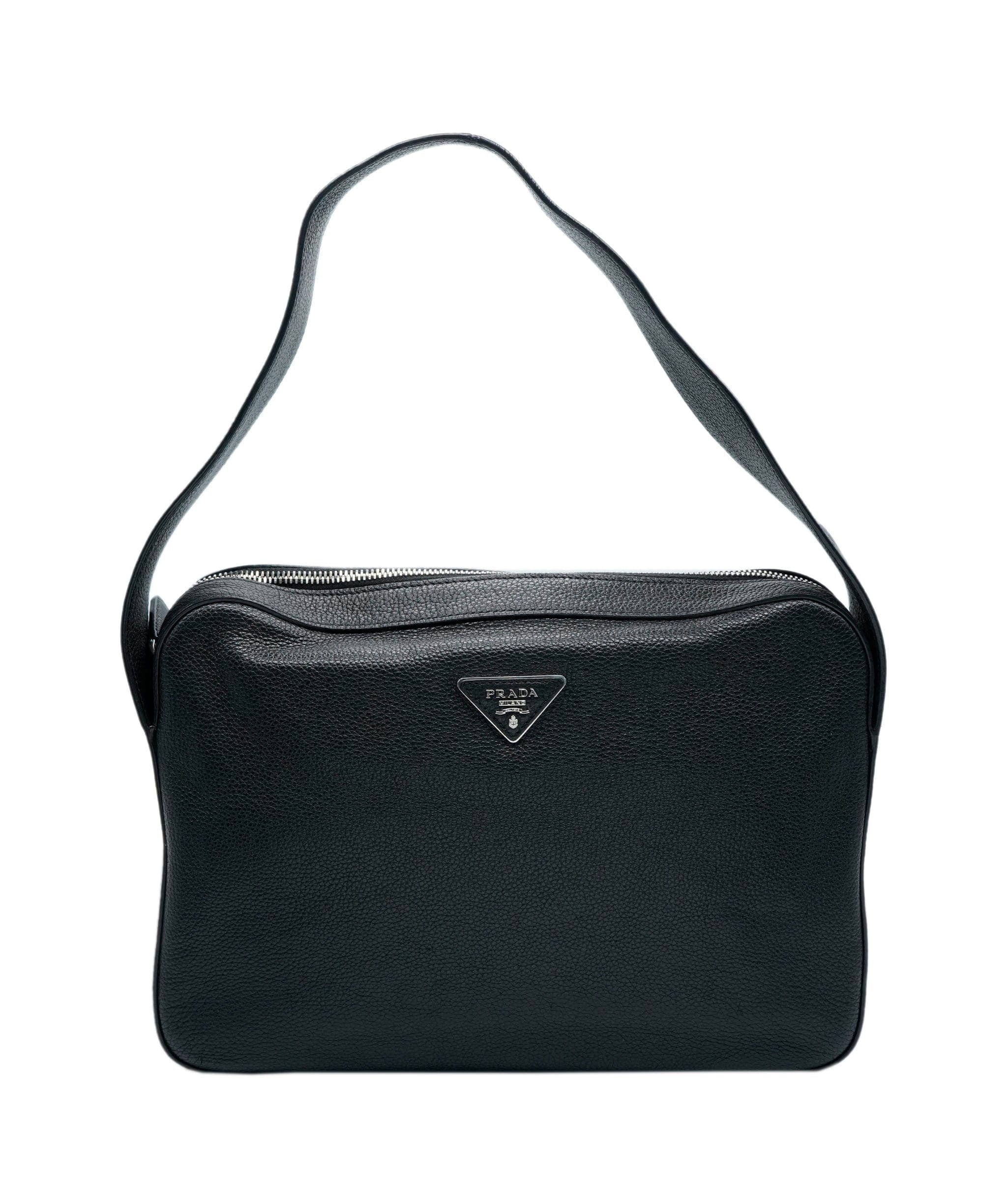 Prada Prada Black Large Hobo Bag AWL4624