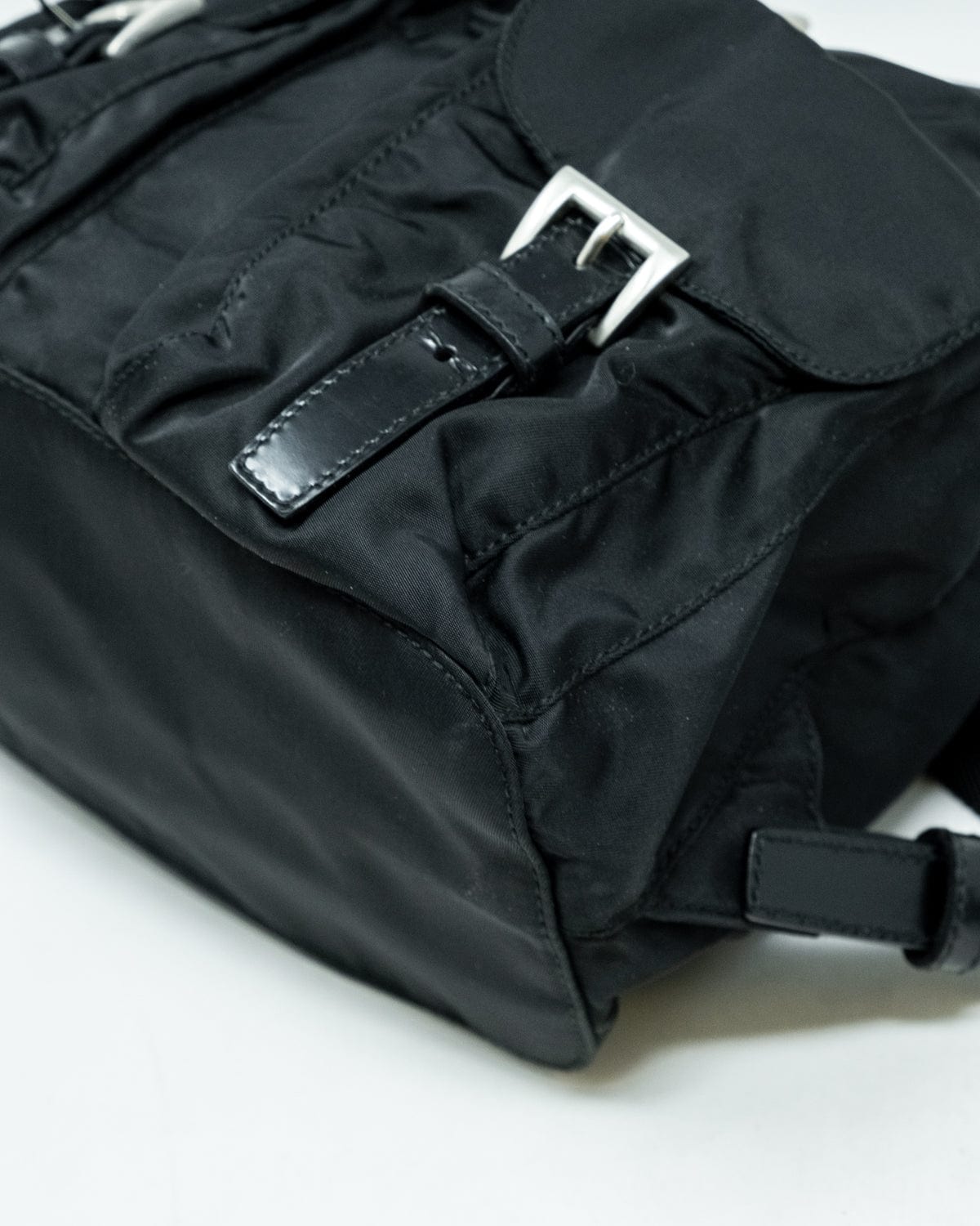 Prada Prada Black Nylon Backpack - AGL1740