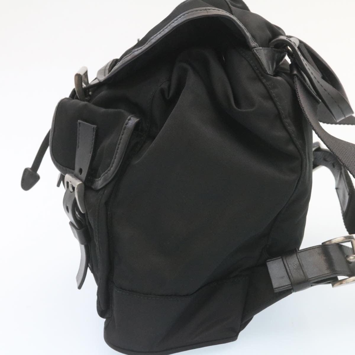 Prada Prada Black Nylon Backpack - AWL2104