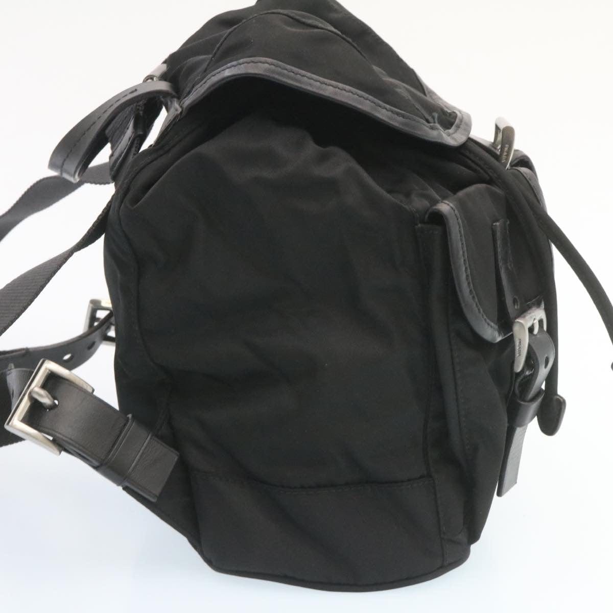 Prada Prada Black Nylon Backpack - AWL2104