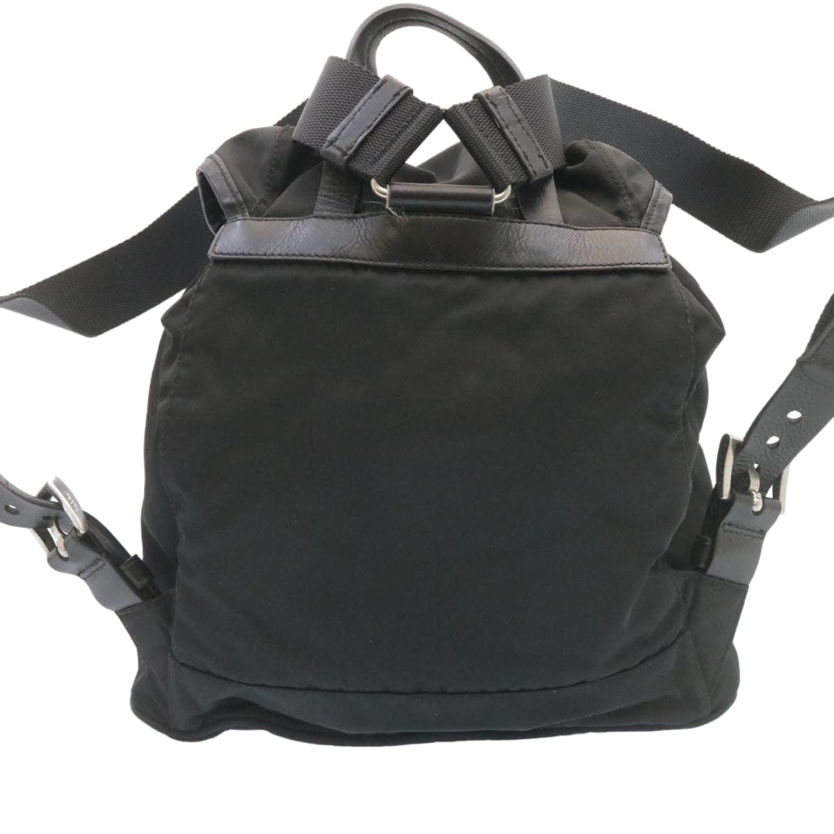 Prada Prada Black Nylon Backpack - AWL2104