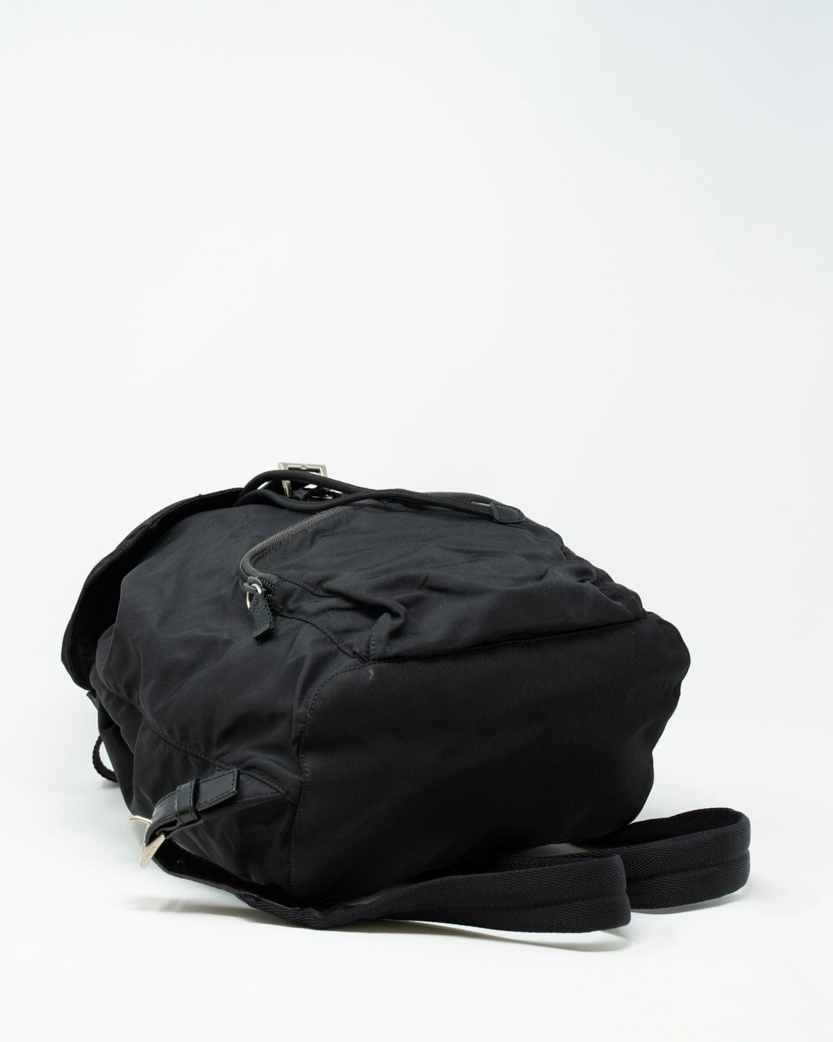 Prada Prada Black Nylon Backpack - AWL2220