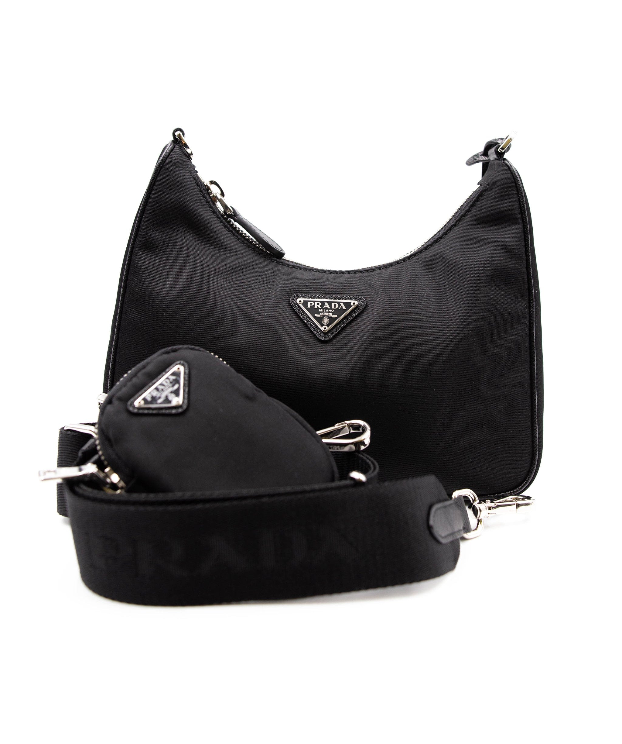 Prada Prada black Nylon Pouchette - AWL3552