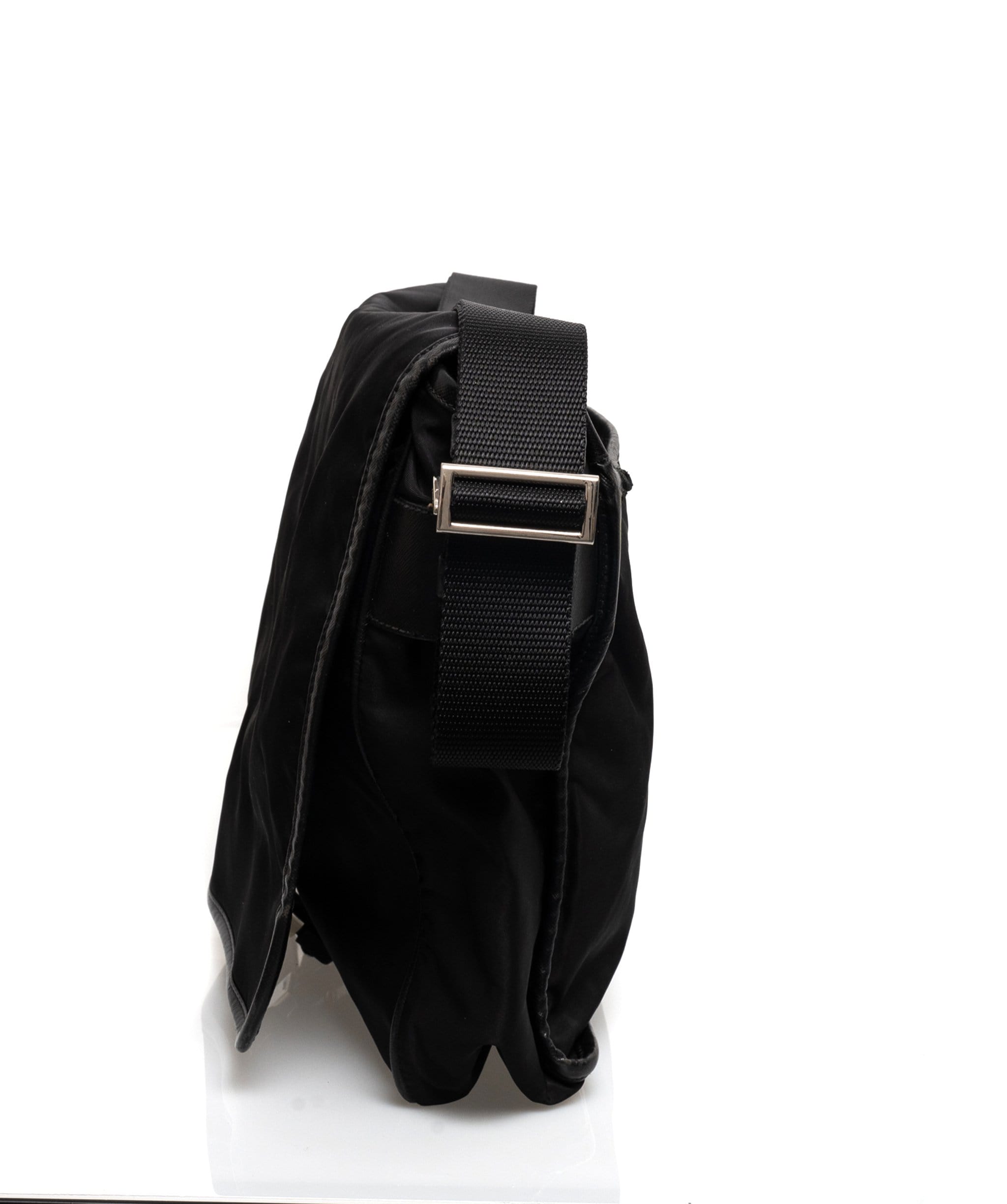 Prada Prada Black Nylon Satchel Bag - NW4234