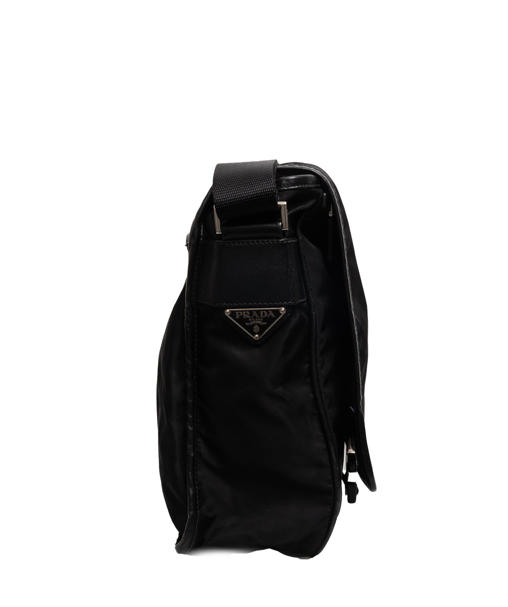 Prada Prada Black Nylon Satchel Bag - NW4234