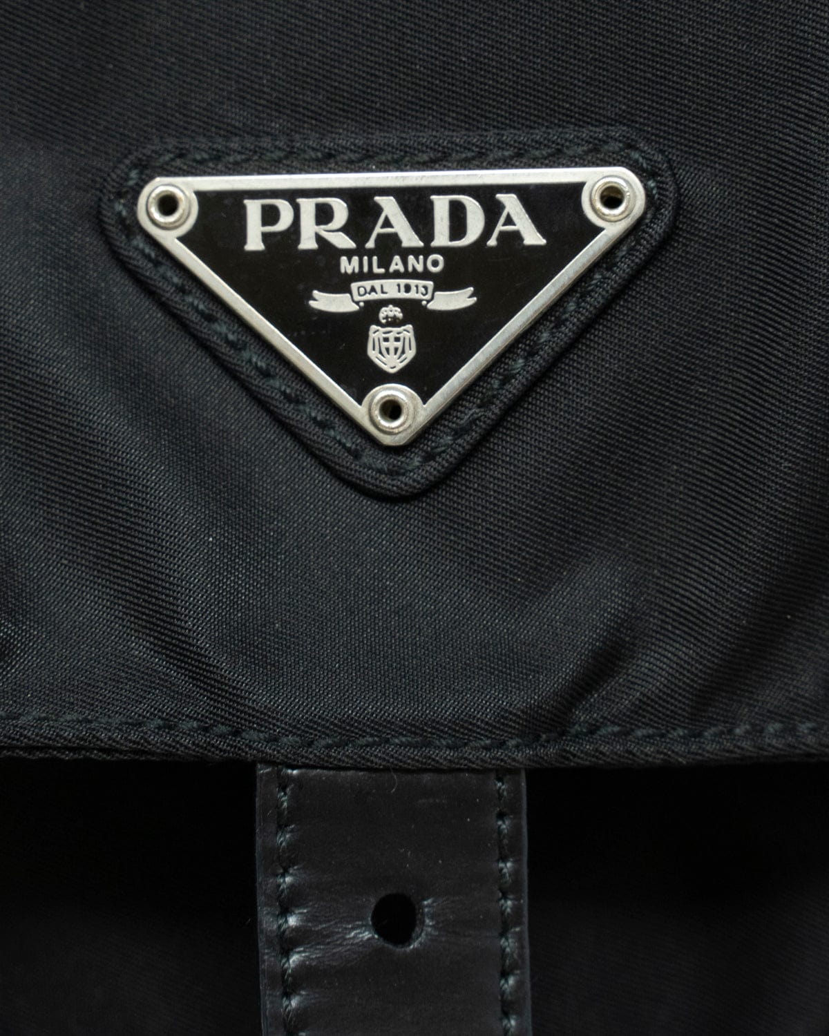 Prada Prada Black Nylon Shoulder Bag - AWL2216