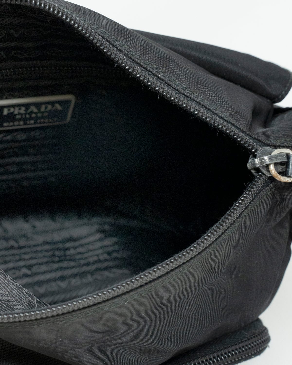 Prada Prada Black Nylon Shoulder Bag - AWL2216