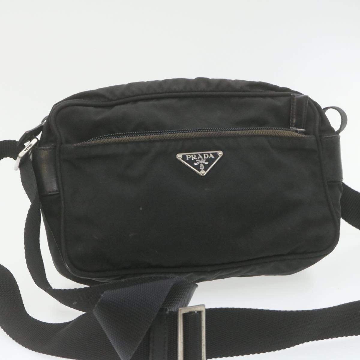 Prada PRADA Black Nylon Shoulder Bag MW2766