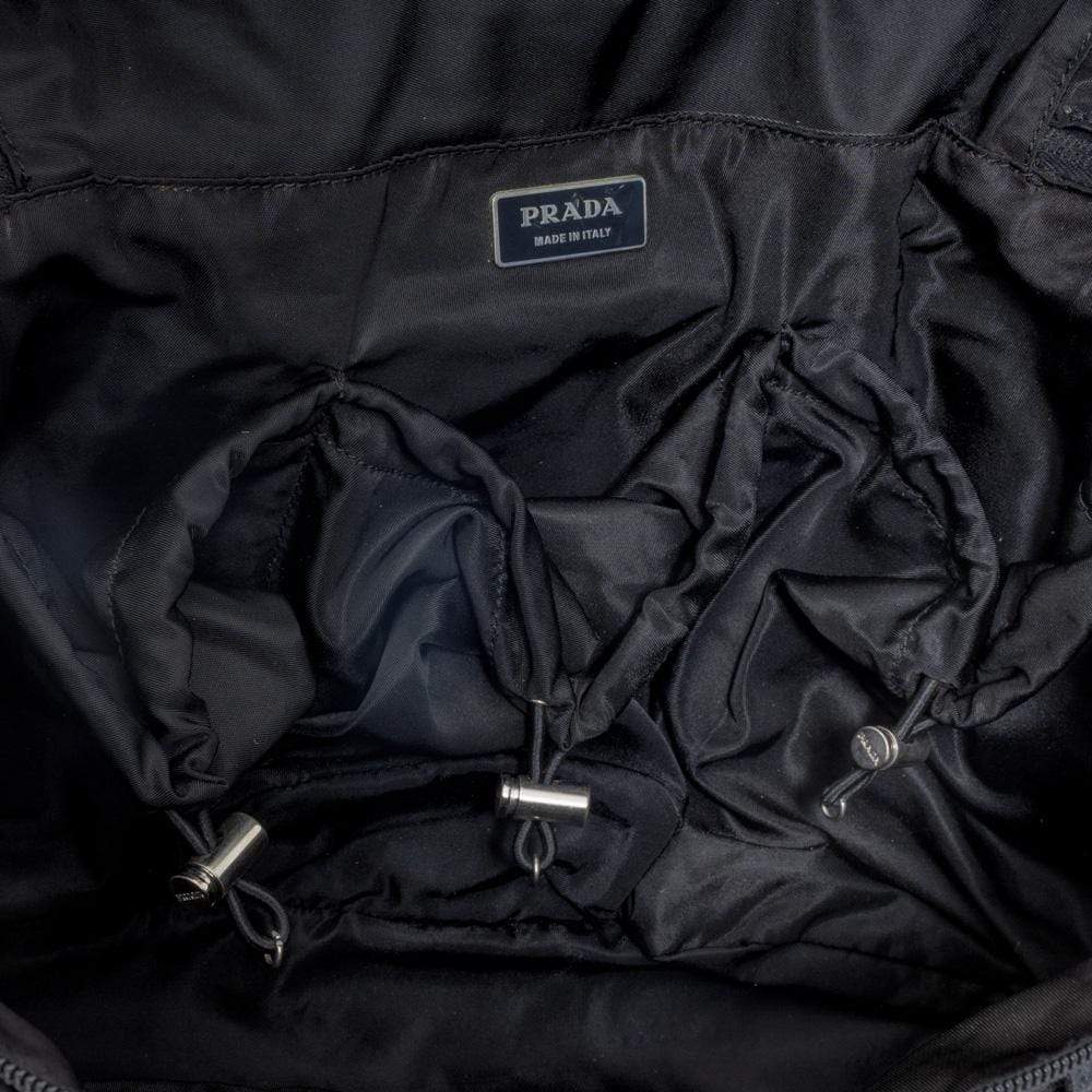 Prada Prada Black Nylon Travel Bag – AGL1005