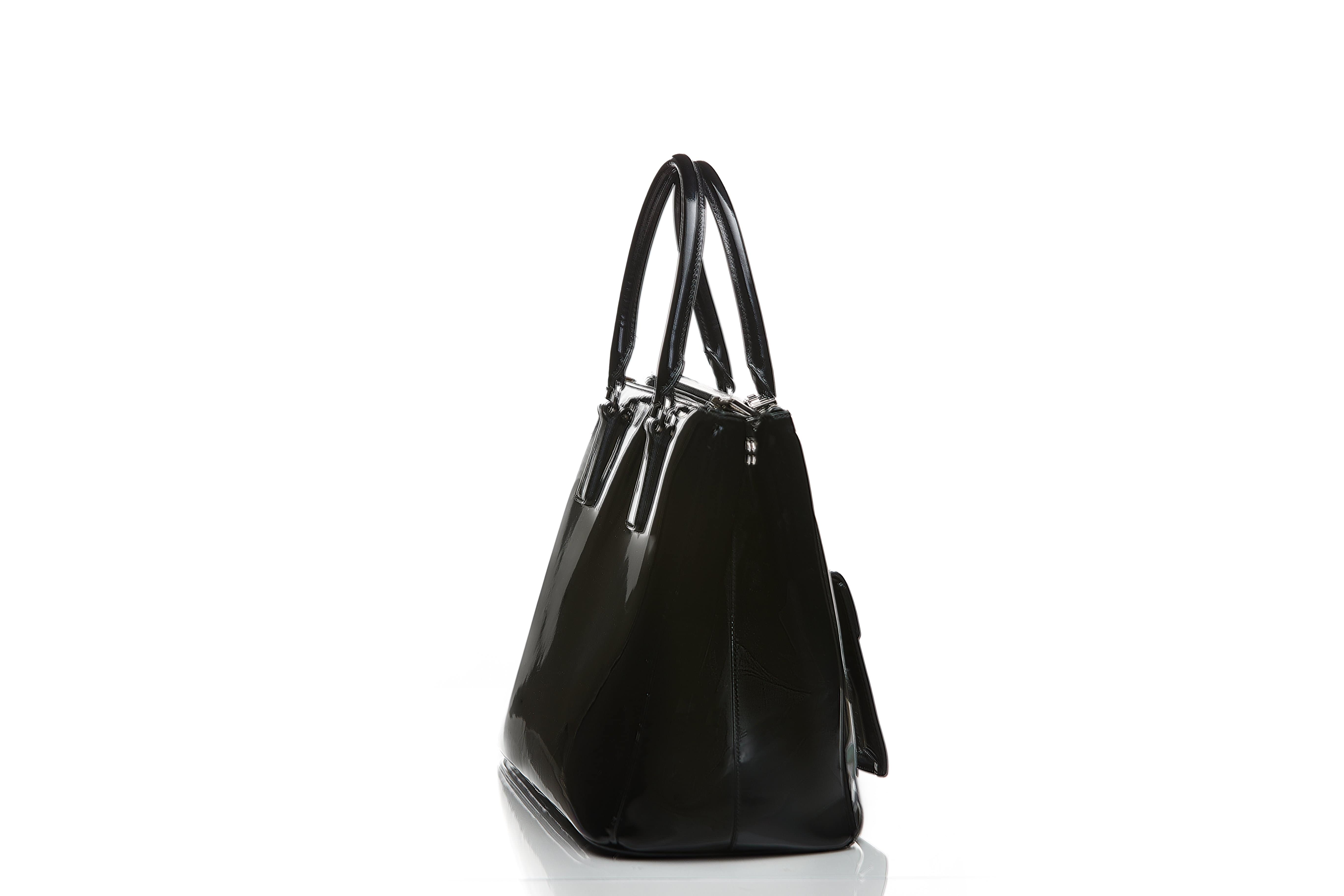 Prada Prada Black Patent Tote bag