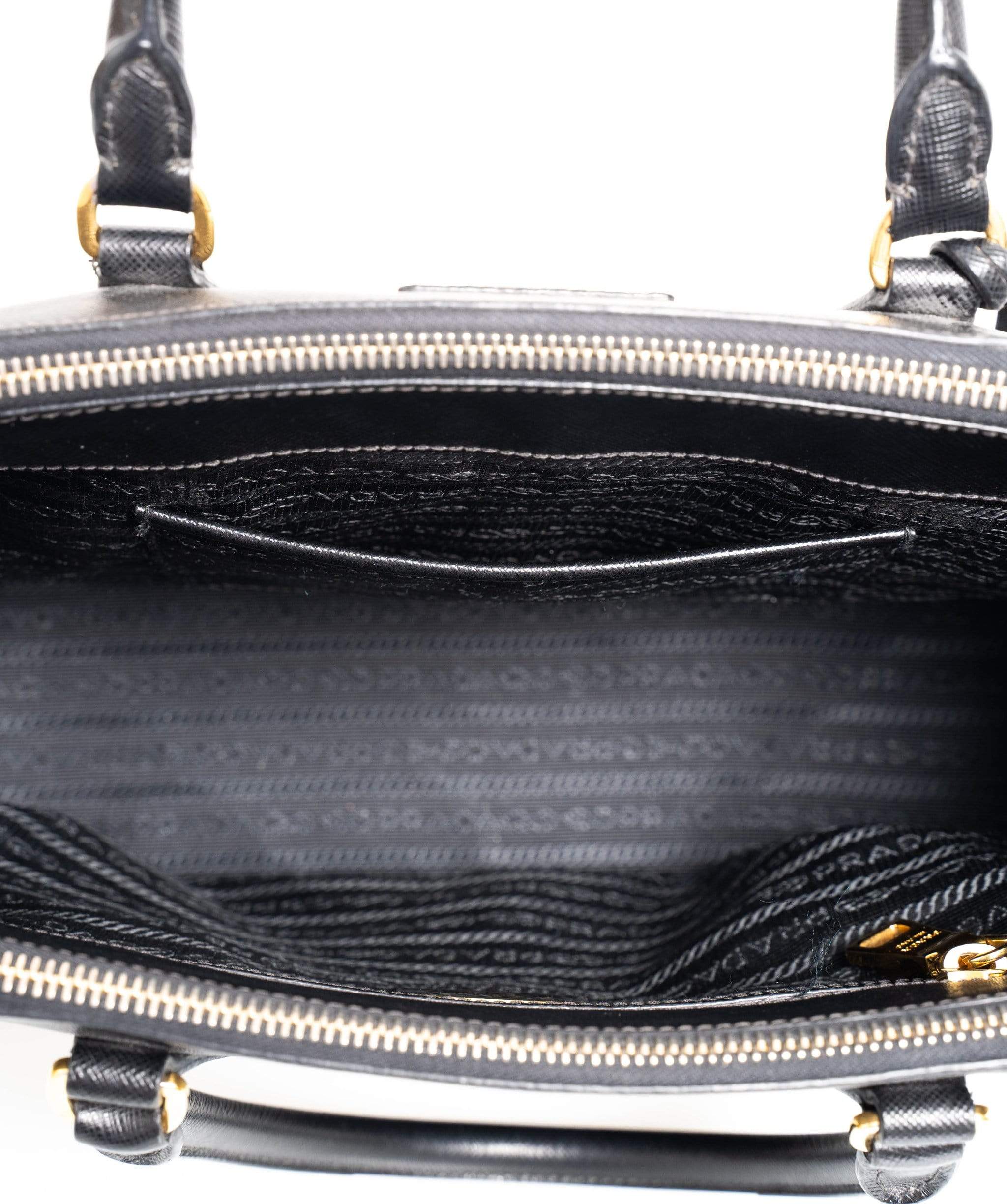 Prada Prada Black Saffiano Galleria Bag - AWL2081