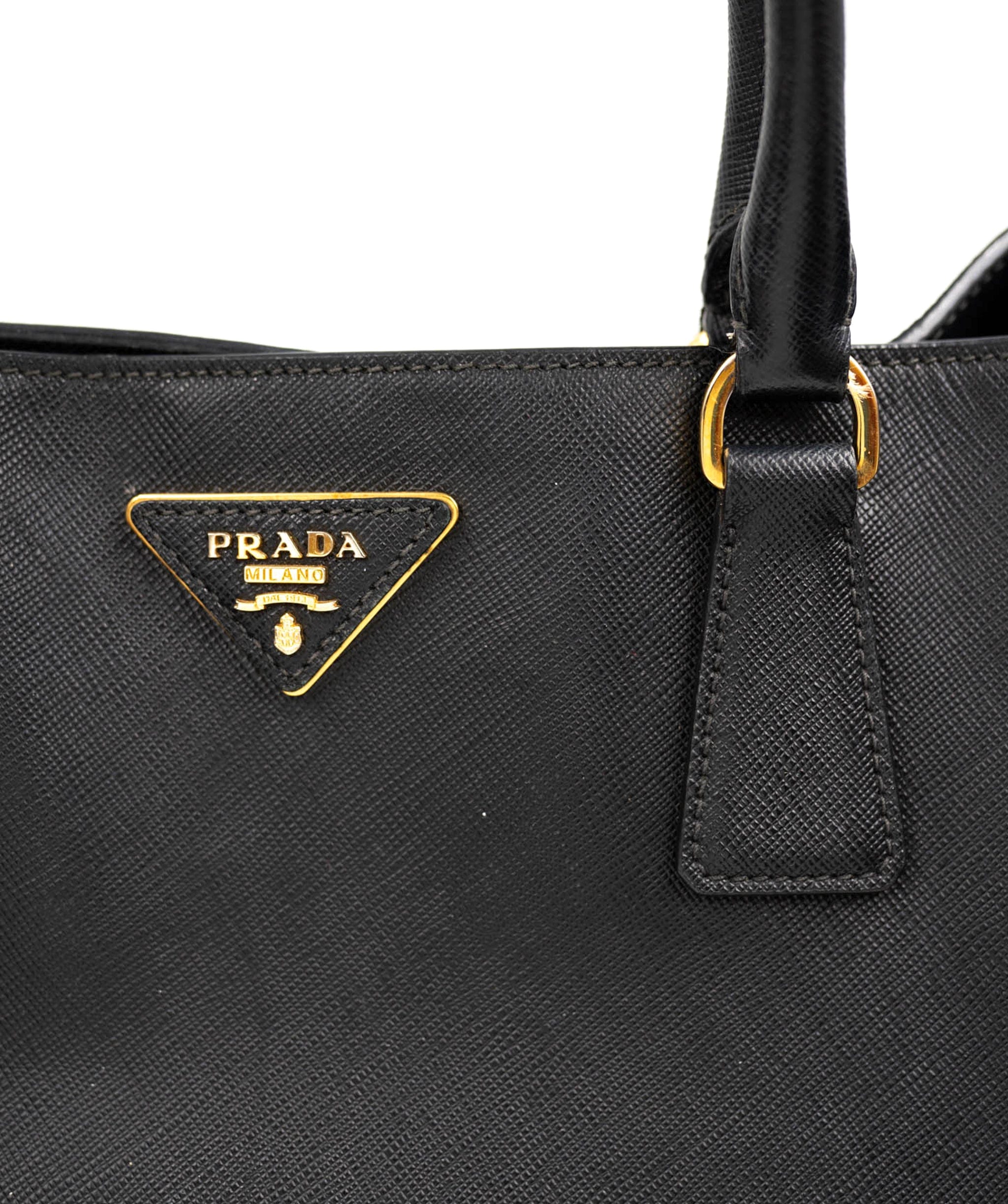 Prada Prada Black Saffiano Galleria Tote Bag - AWL3695