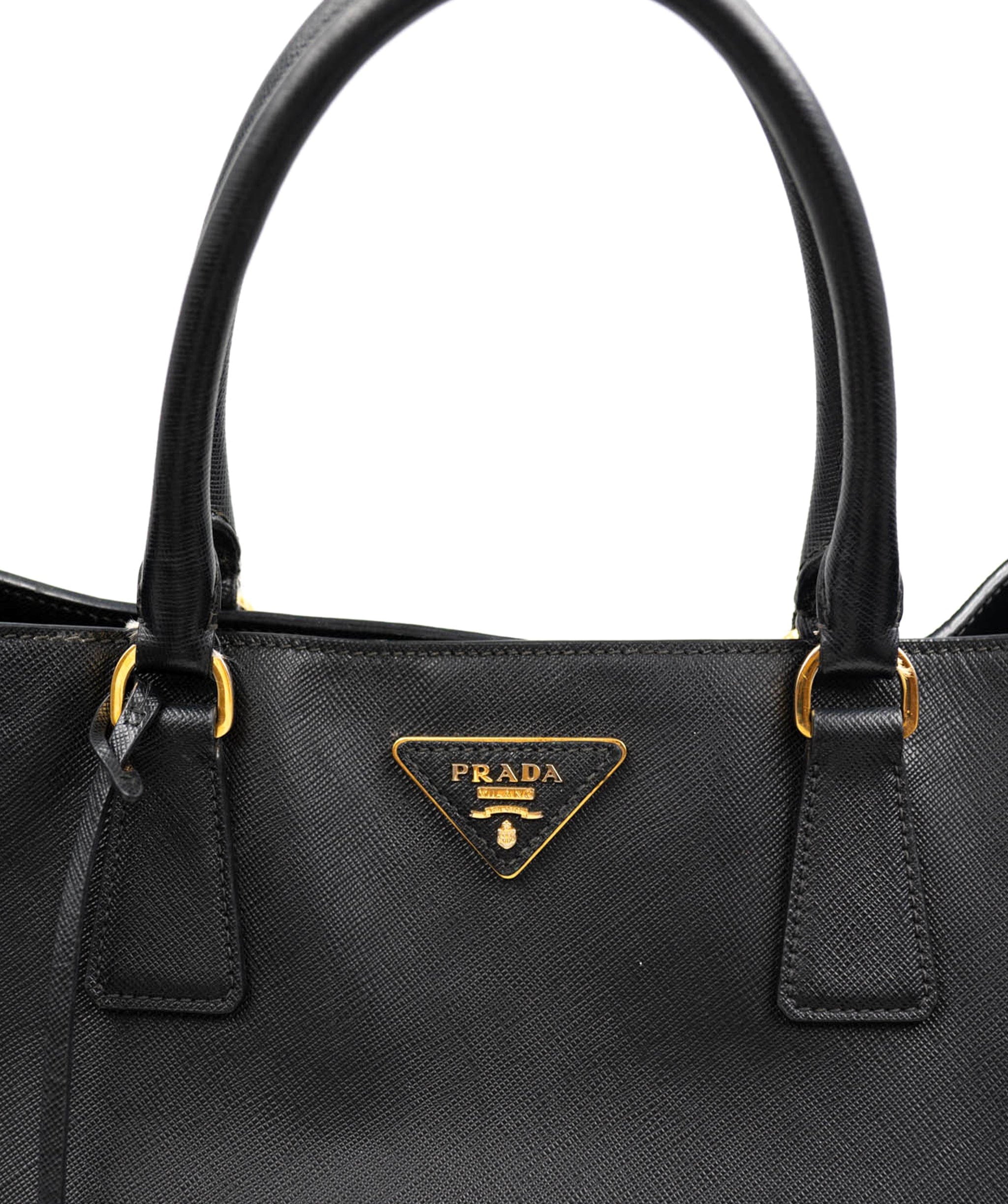 Prada Prada Black Saffiano Galleria Tote Bag - AWL3695