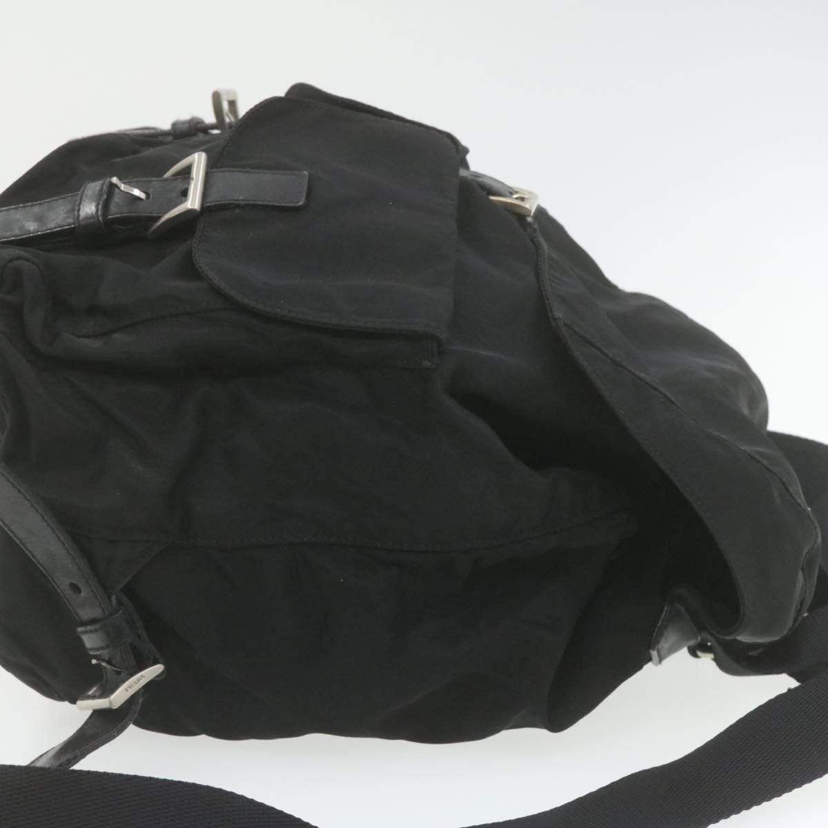 Prada Prada Black Tessuto Backpack MW2322