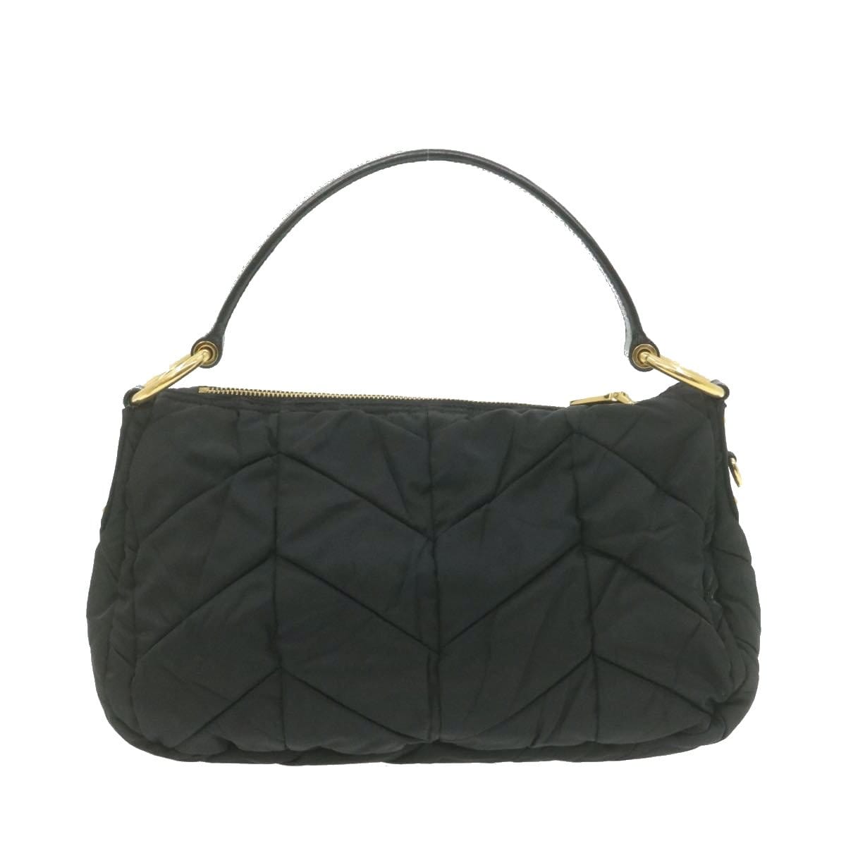 Prada Prada Black Tessuto Quilted Shoulder Bag MW2267