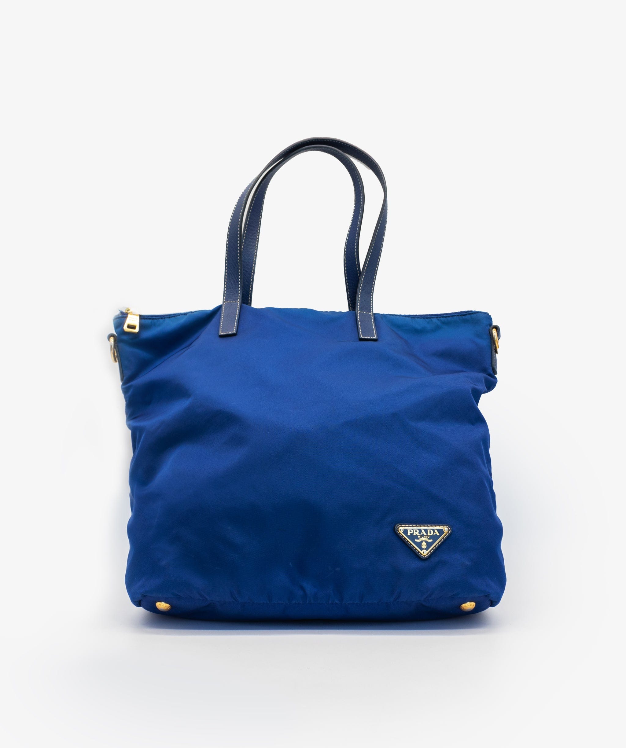 Prada Prada Blue Tessuto Tote Bag RJL1290