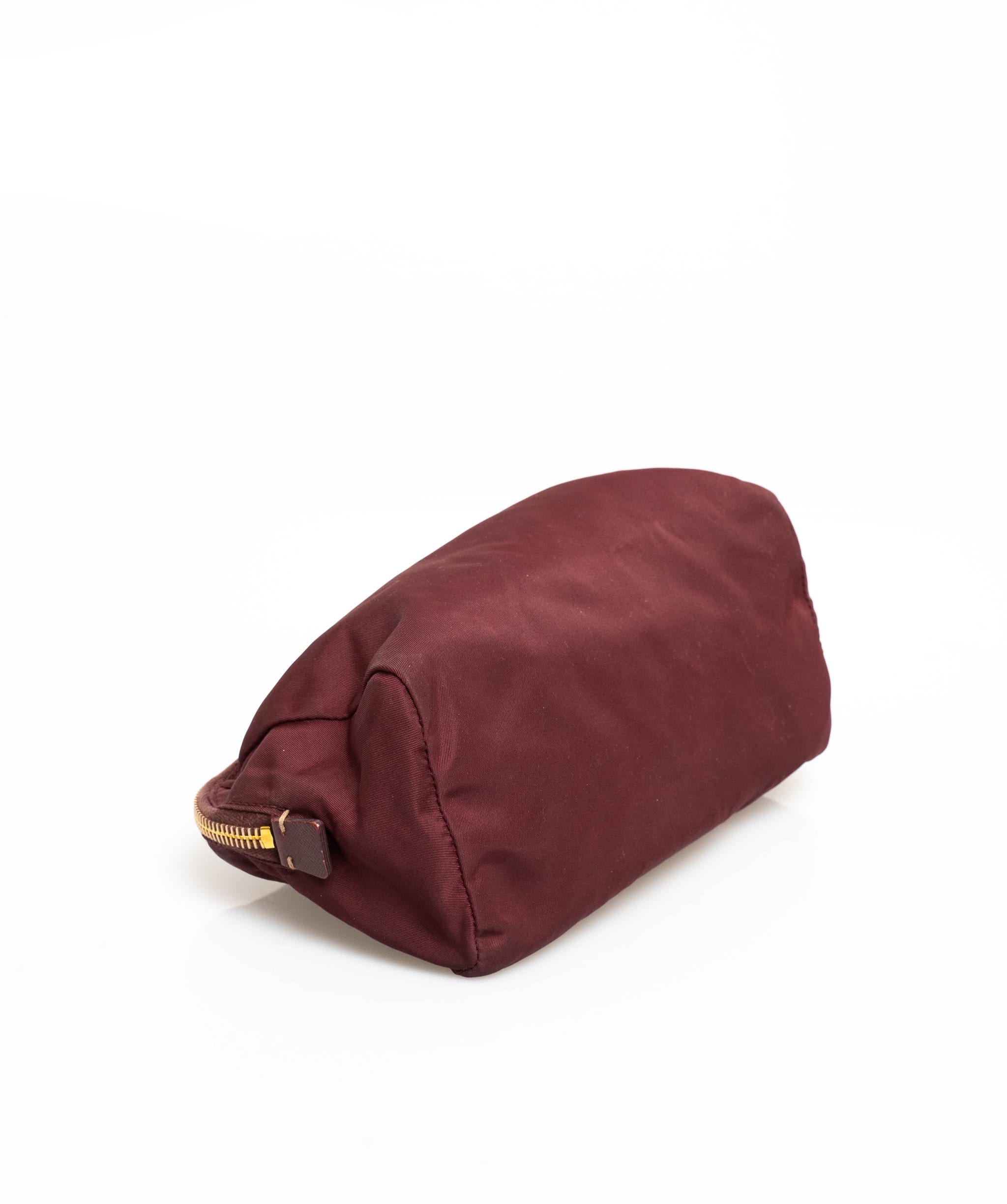 Prada PRADA Burgundy Nylon Pouch MW2760