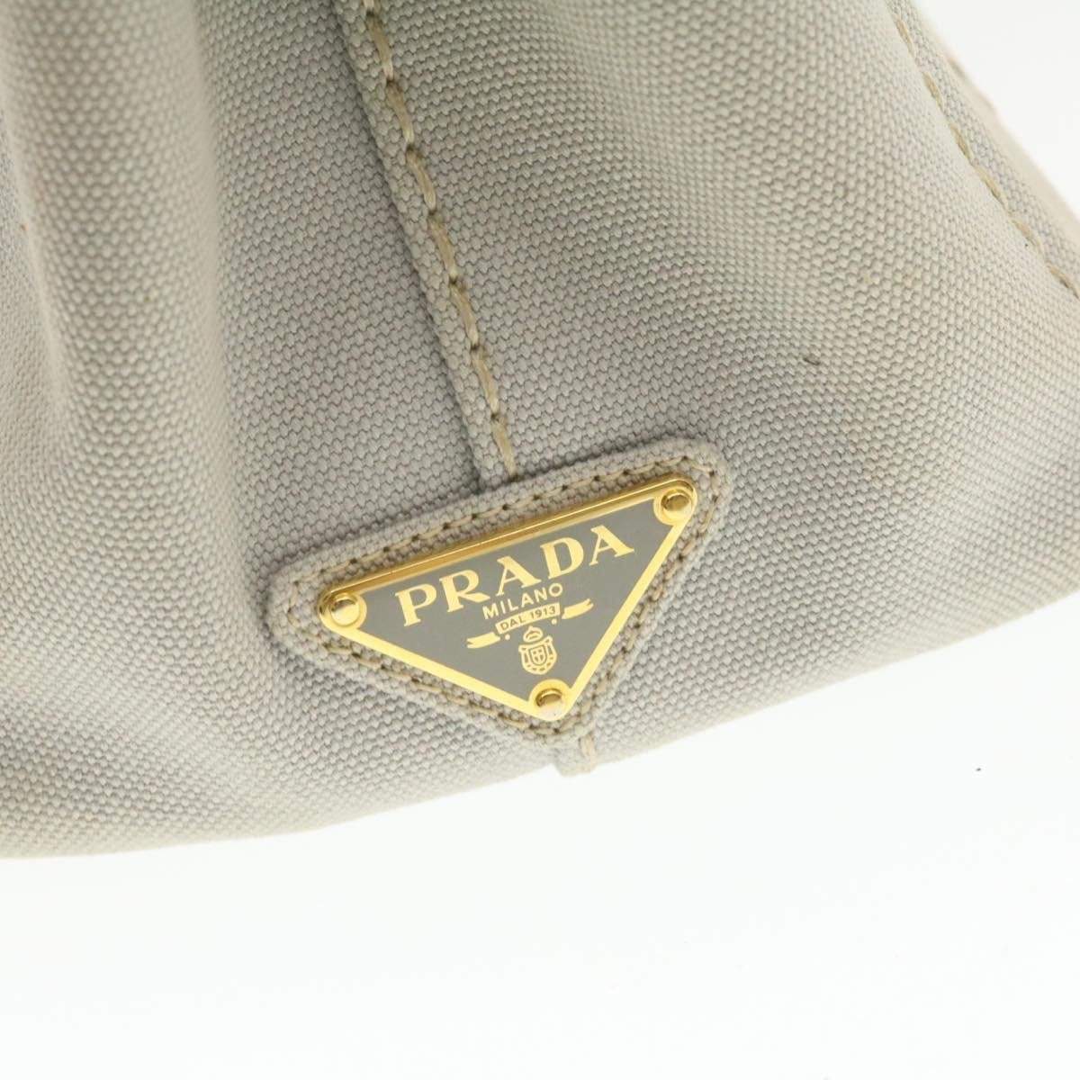 Prada Prada Canapa Canvas Tote Bag