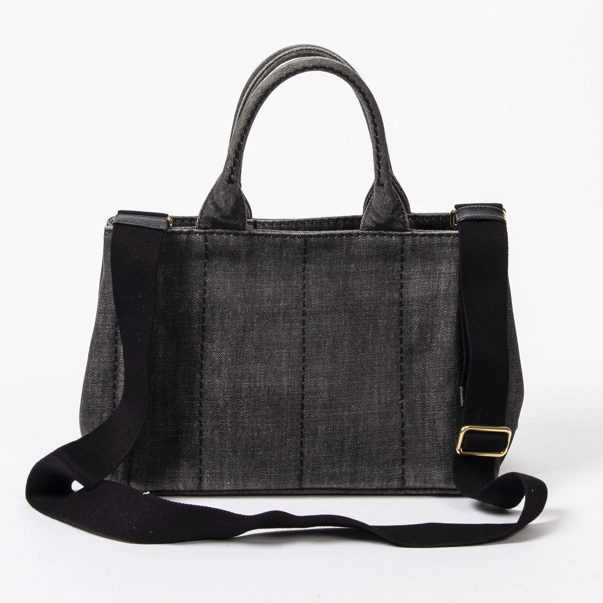 Prada Prada Canapa Denim Tote AWL1155