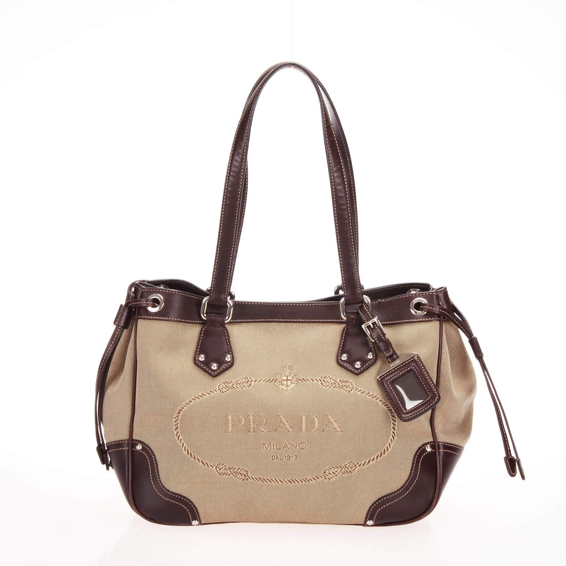 Prada Prada Canapa Shoulder Bag