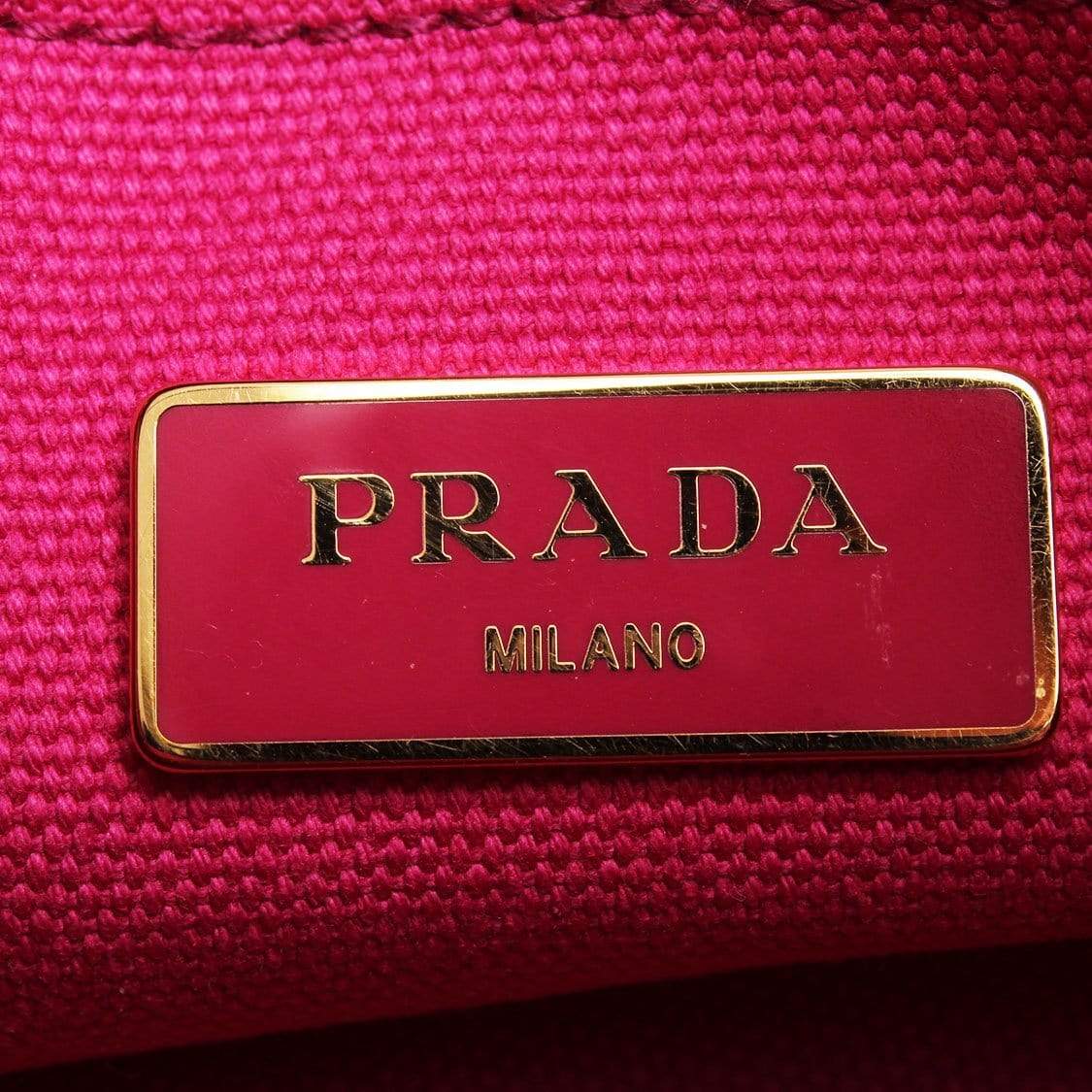 Prada Prada Canapa Tote Bag