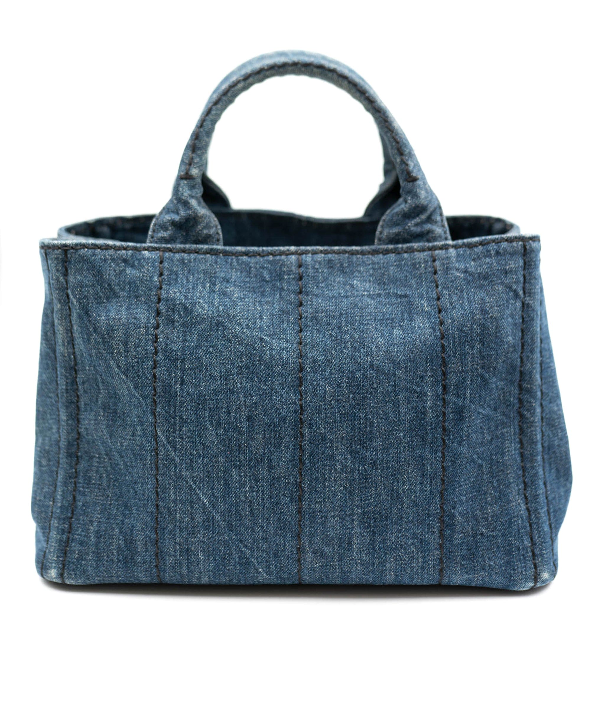 Prada Prada Denim Canapa Tote - AWC1662