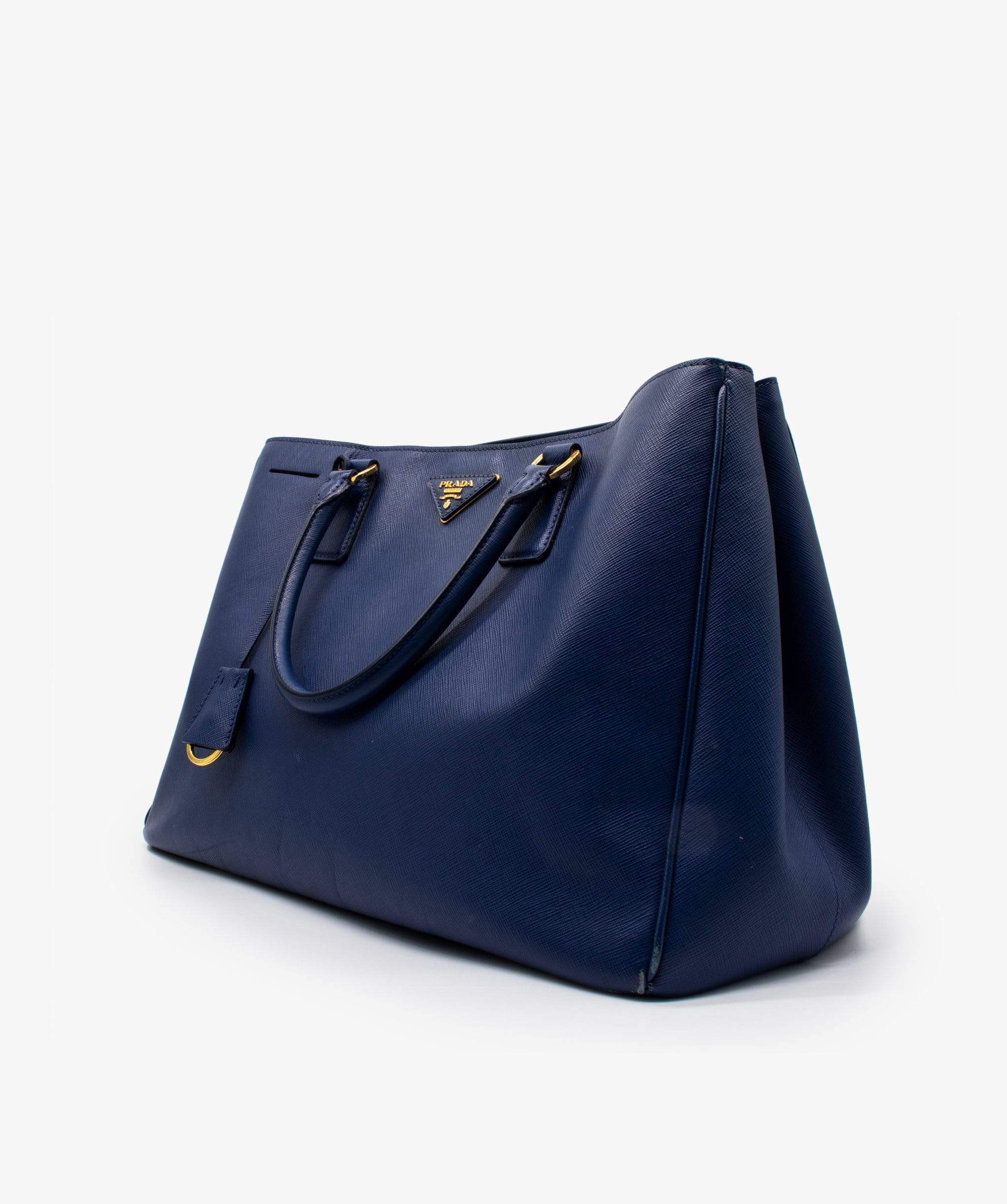 Prada Prada Executive Blue Tote RJL1233