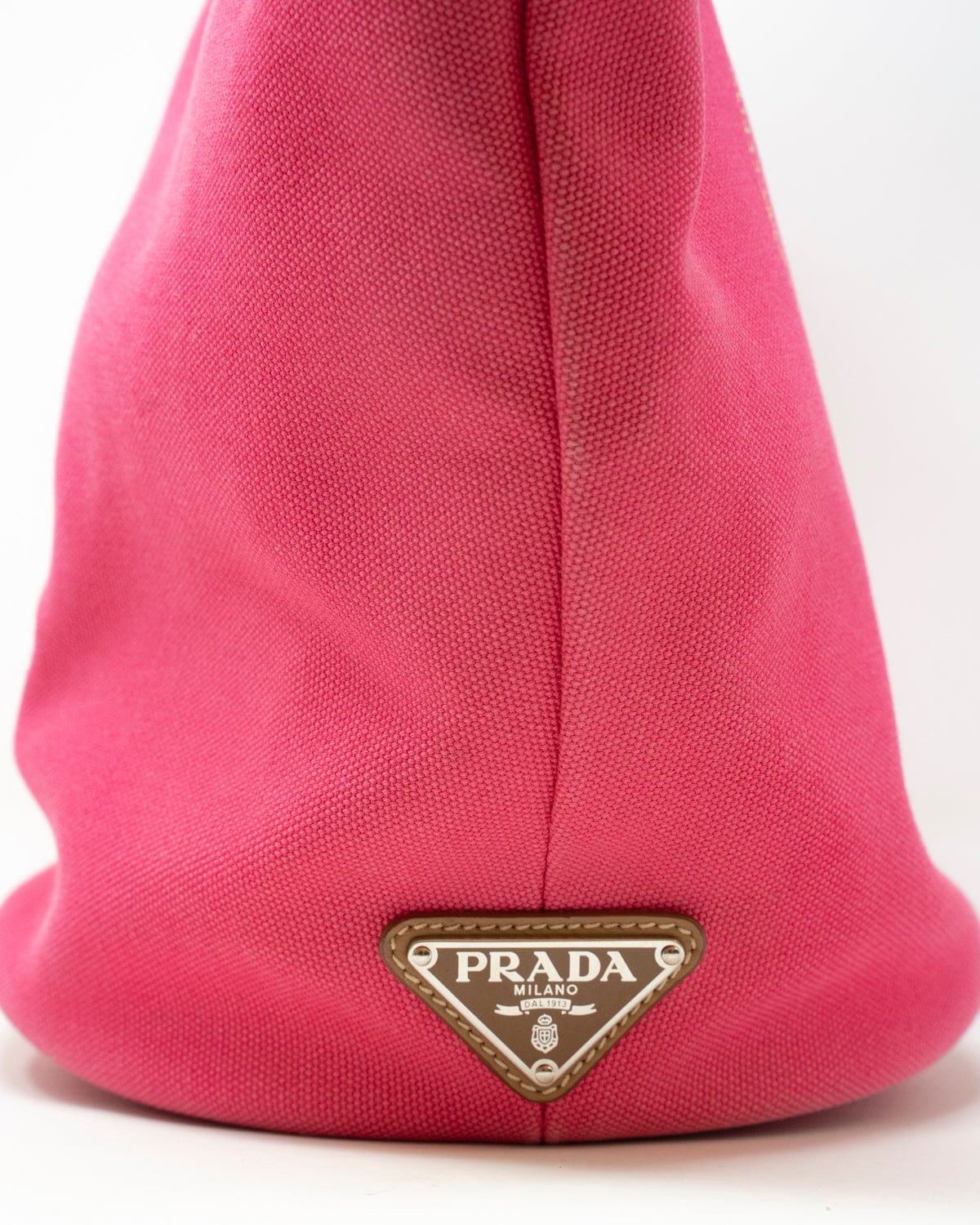 Prada Prada Fuscia Pink Canapa Tote - AAT3993