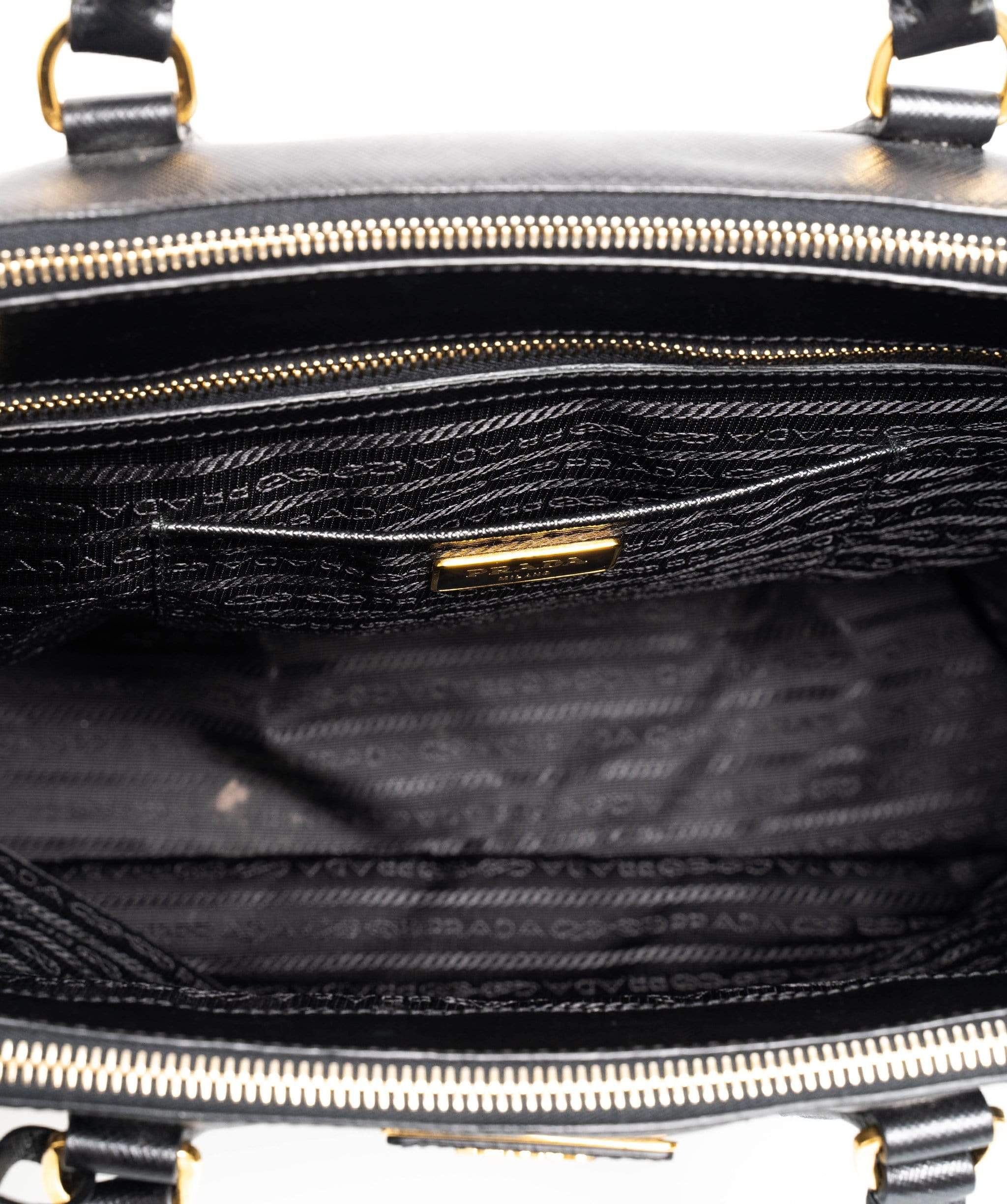 Prada Prada Galleria Saffiano Black Medium Bag - ASL1887