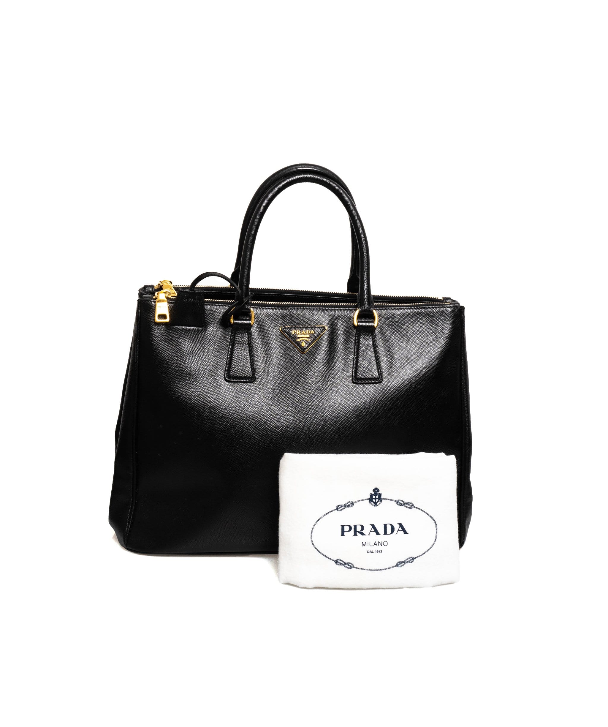 Prada Prada Galleria Saffiano Black Medium Bag - ASL1887