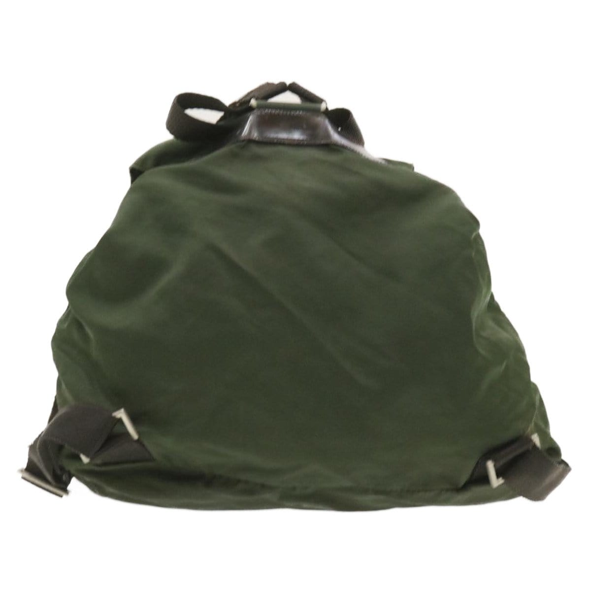 Prada Prada Green Large Nylon Backpack 56