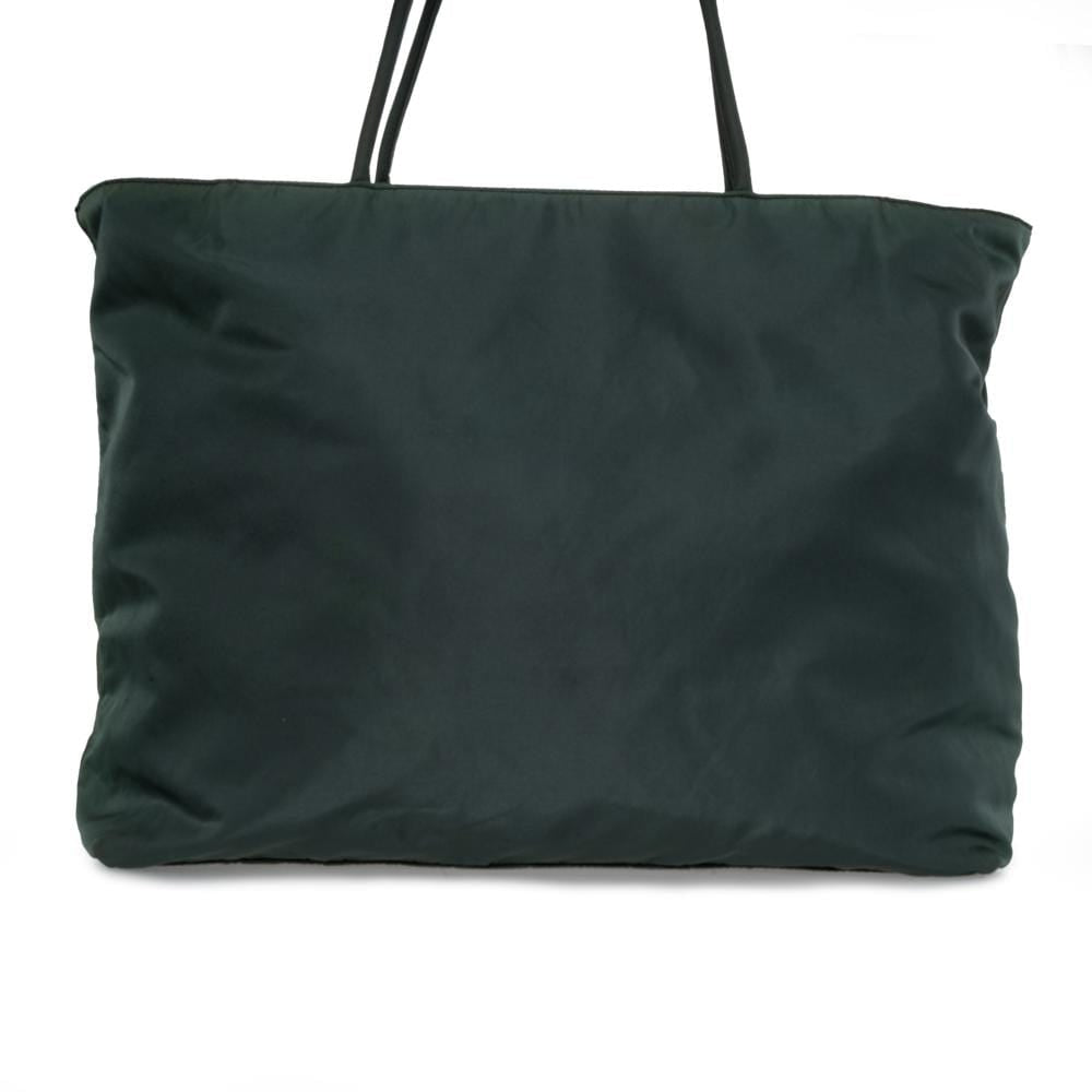 Prada Prada Green Nylon Tote Bag - AWL1101