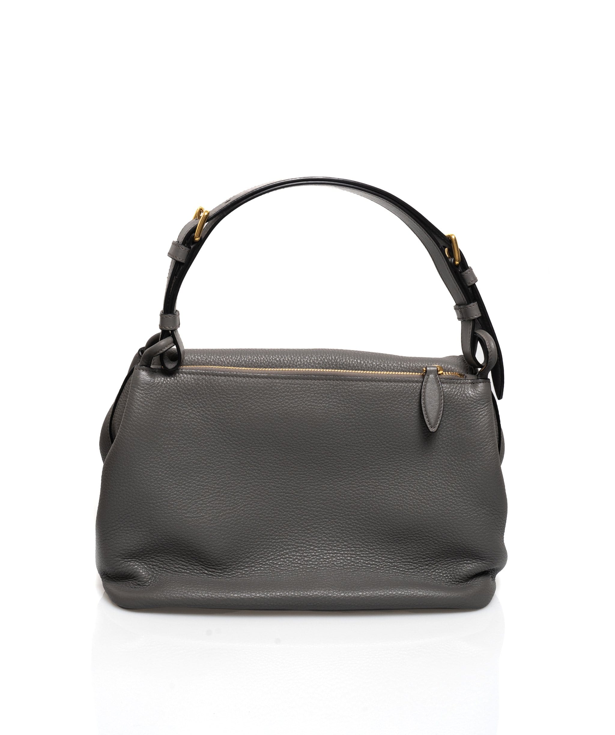 Prada Prada Grey Soft Shoulder Bag - AGL1318