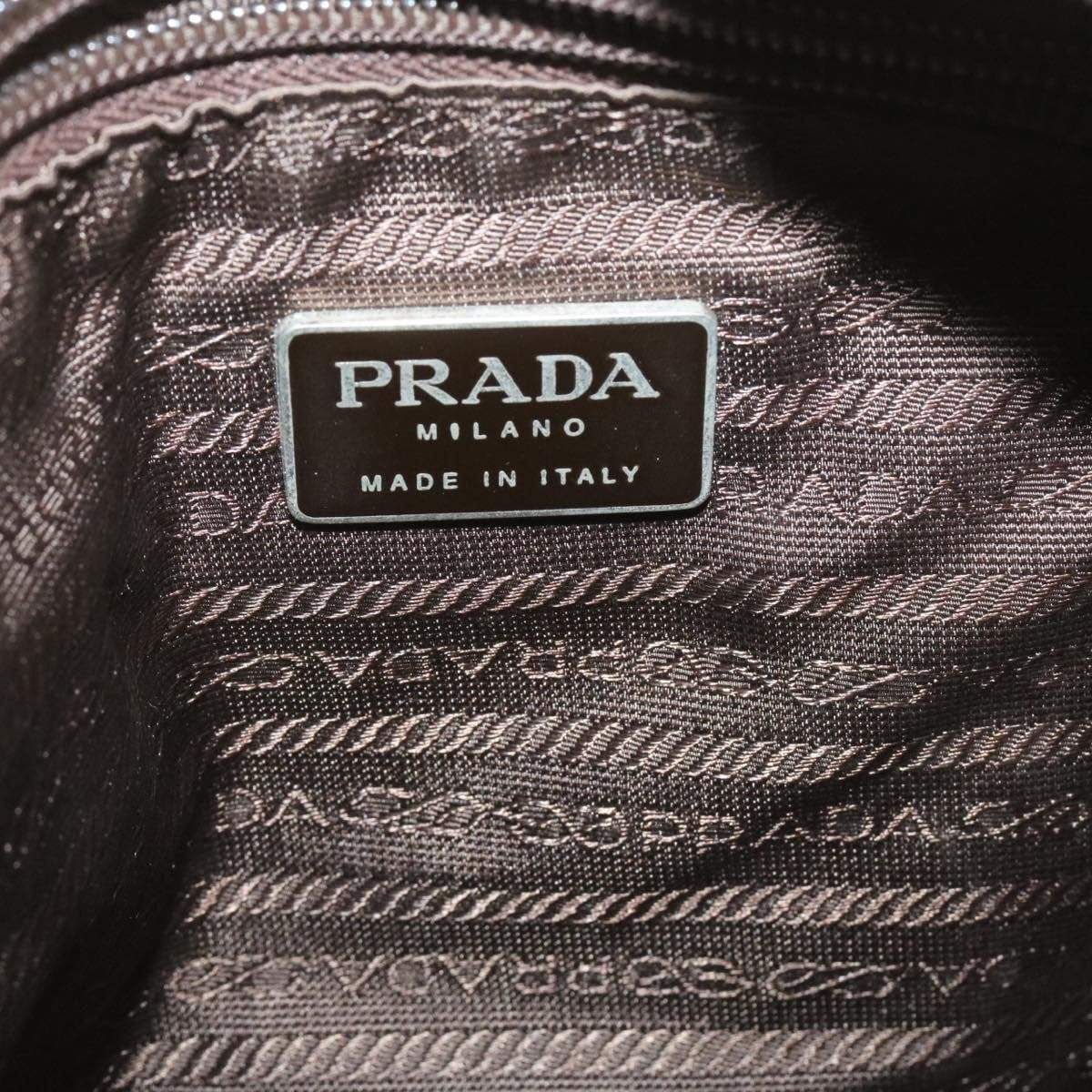 Prada Prada Khaki Nylon Shoulder Bag