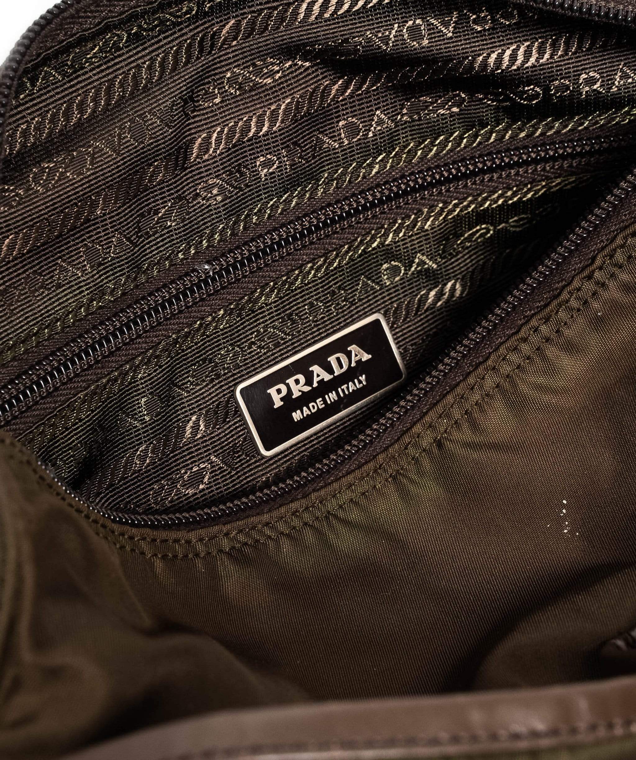 Prada Prada Khaki Tessuto Messenger Bag MW2772