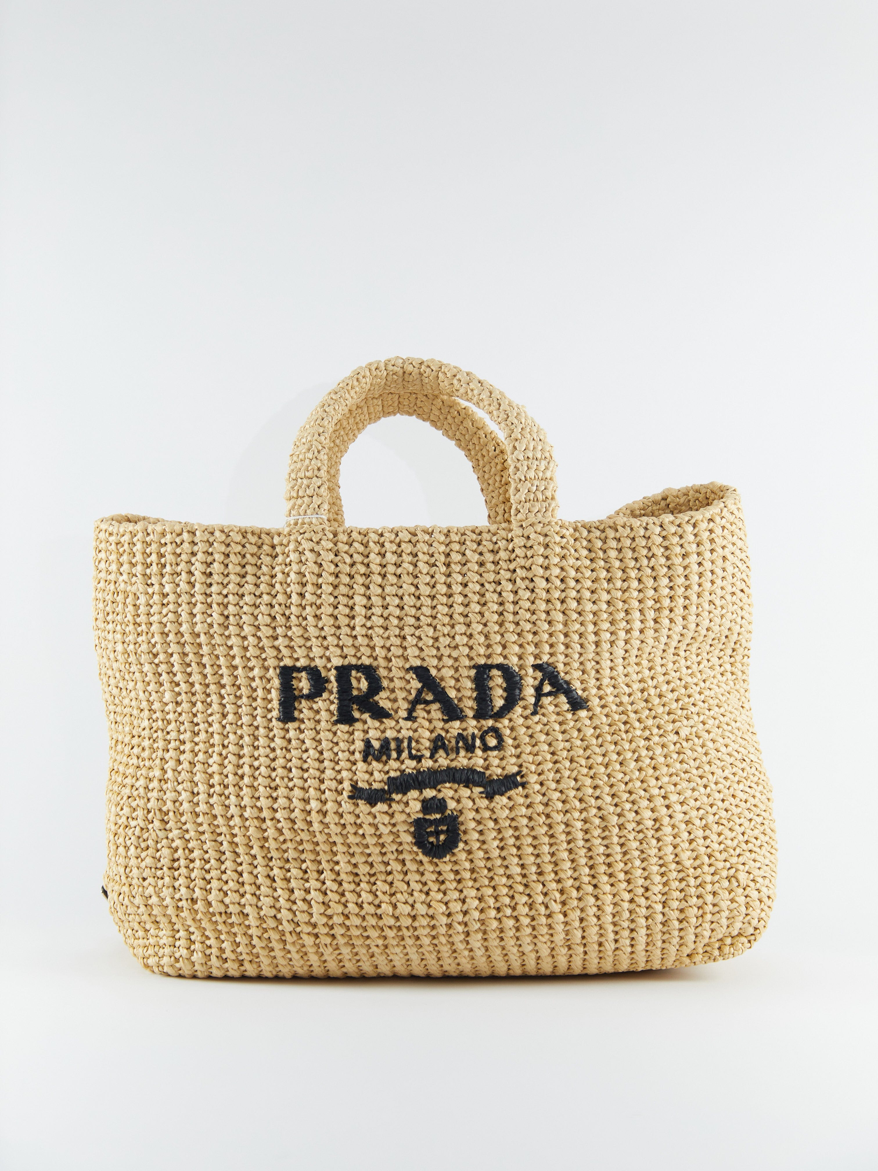 Prada Prada Large Raffia Tote 01PRA10