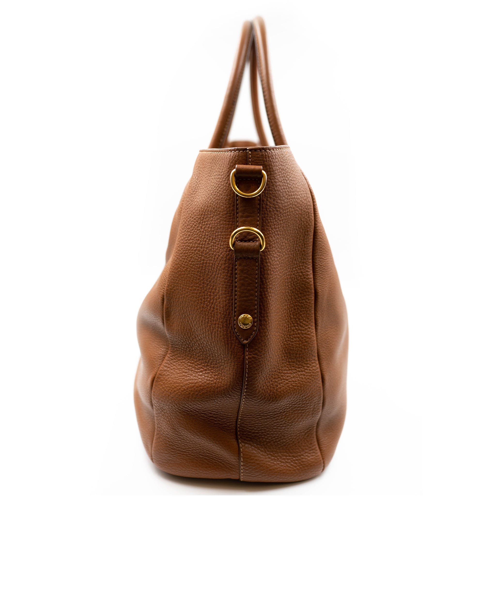 Prada Prada leather brown tote bag - AGL2015