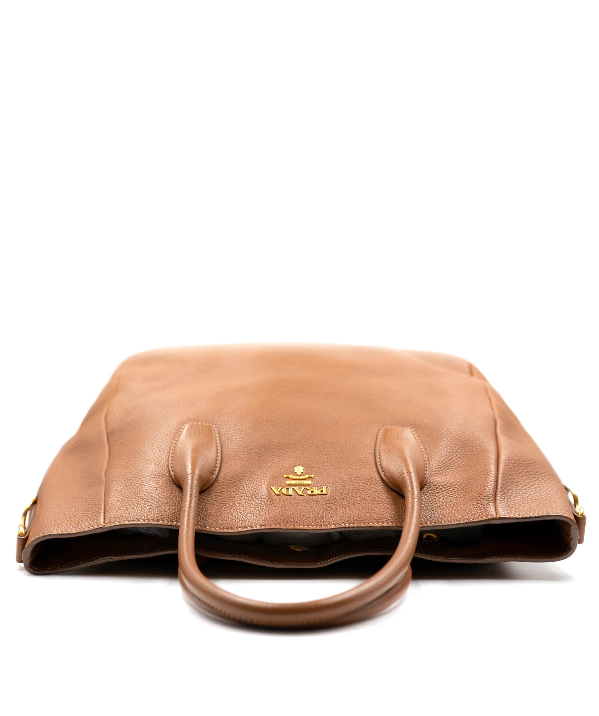 Prada Prada leather brown tote bag - AGL2015