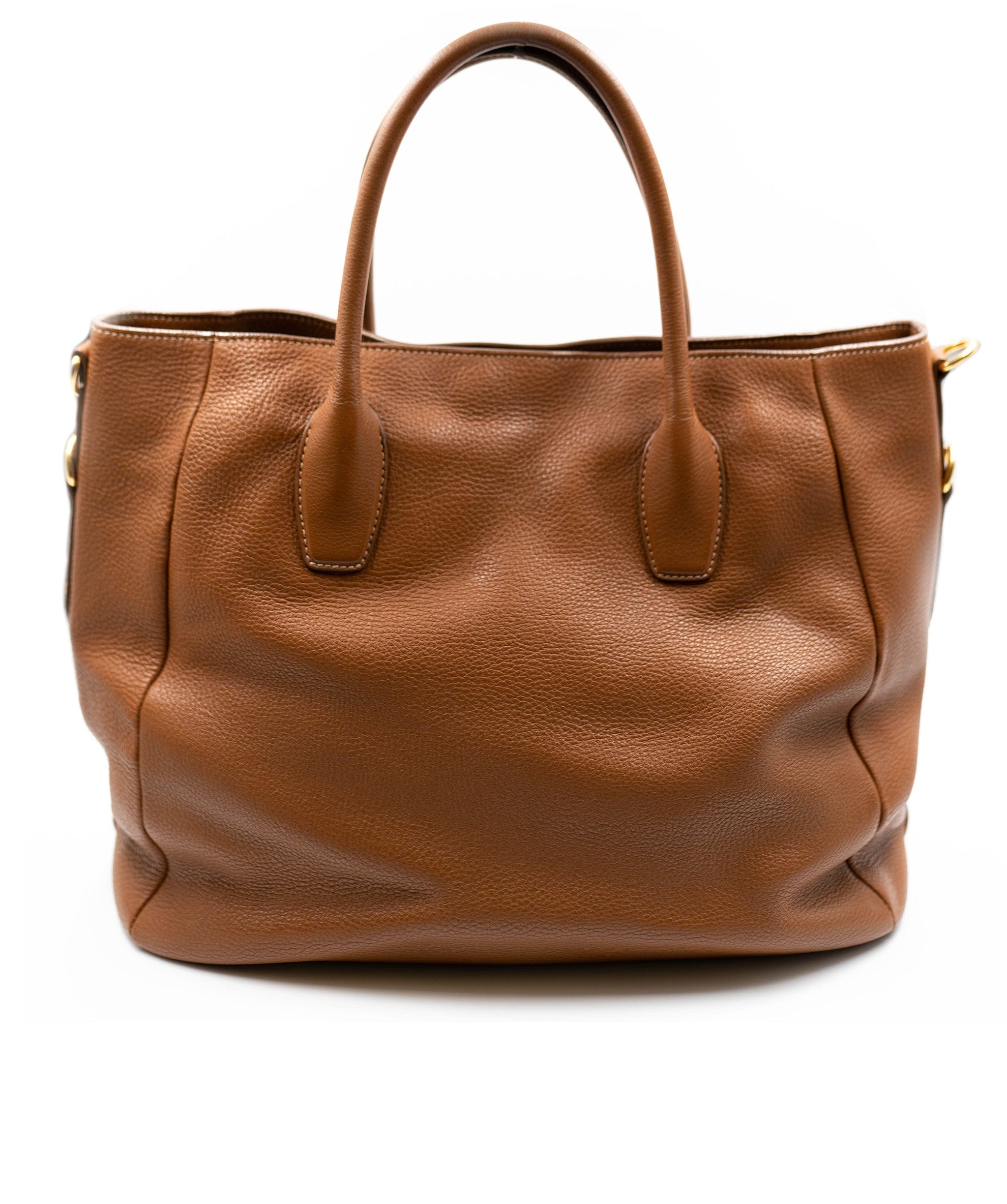 Prada Prada leather brown tote bag - AGL2015