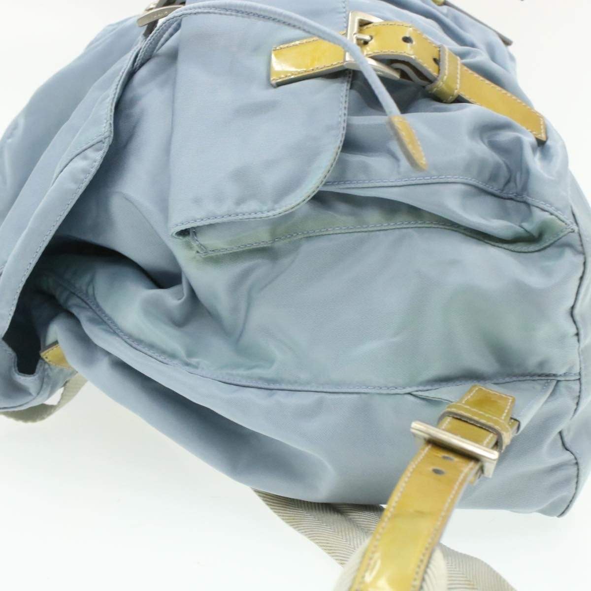 Prada Prada Light Blue Nylon Backpack