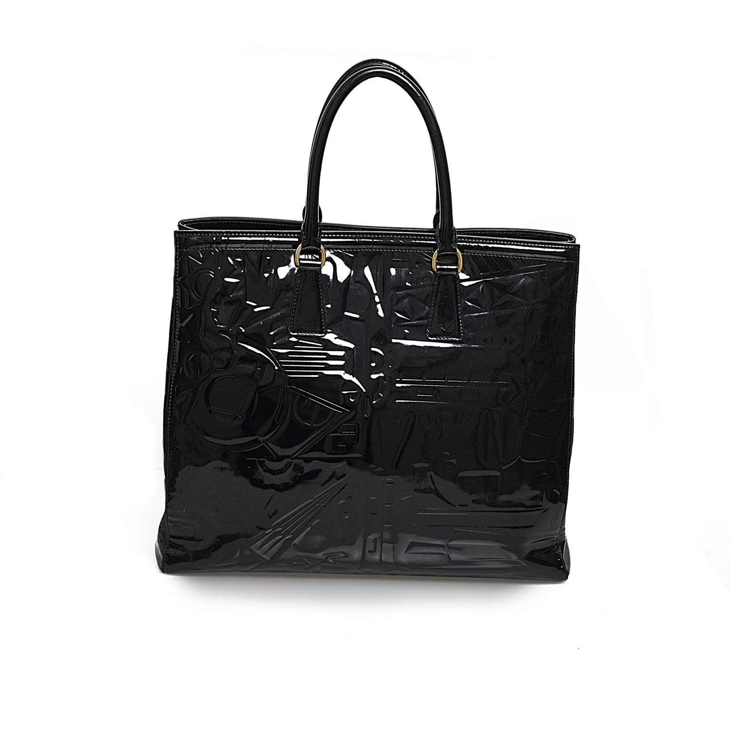 Prada Prada Limited Edition Empreinte Patent Bag - AWL1659