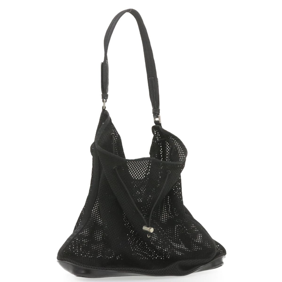 Prada Prada Mesh Shoulder Bag Black