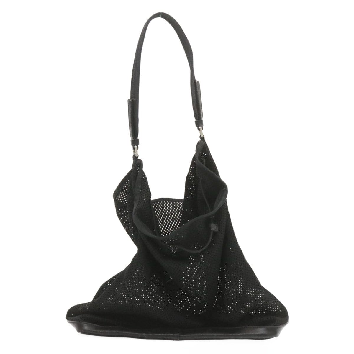 Prada Prada Mesh Shoulder Bag Black