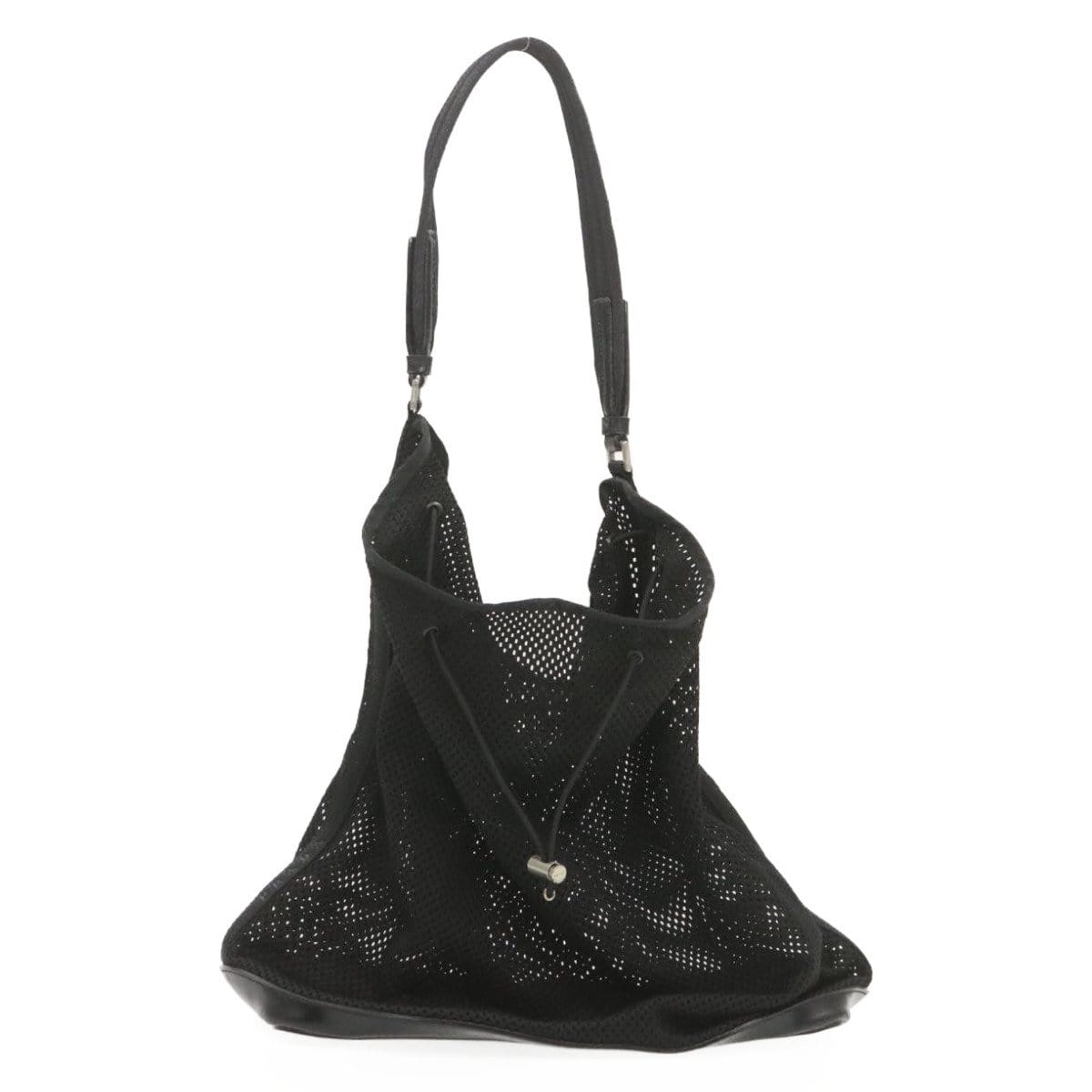 Prada Prada Mesh Shoulder Bag Black