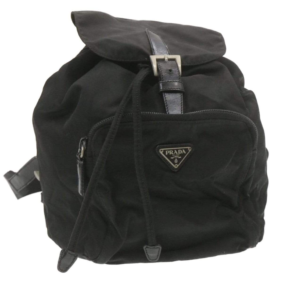 Prada PRADA Mini Black Nylon Backpack 35